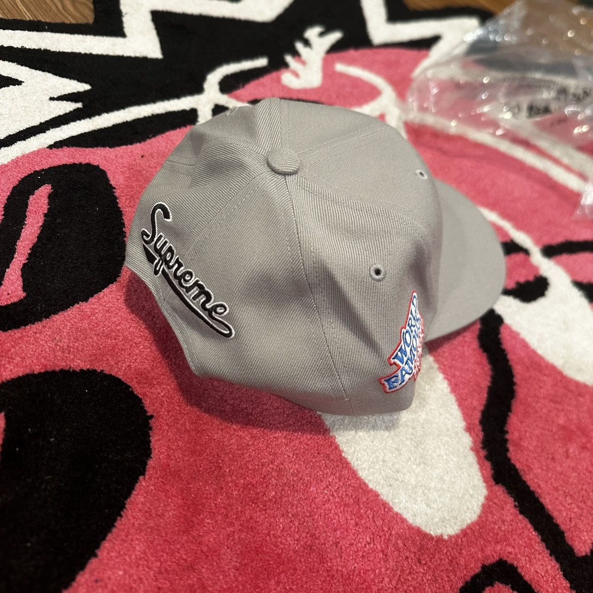 New Era × Supreme Supreme World Famous S Logo 6-Panel Grey Size ONE SIZE - 5 Thumbnail