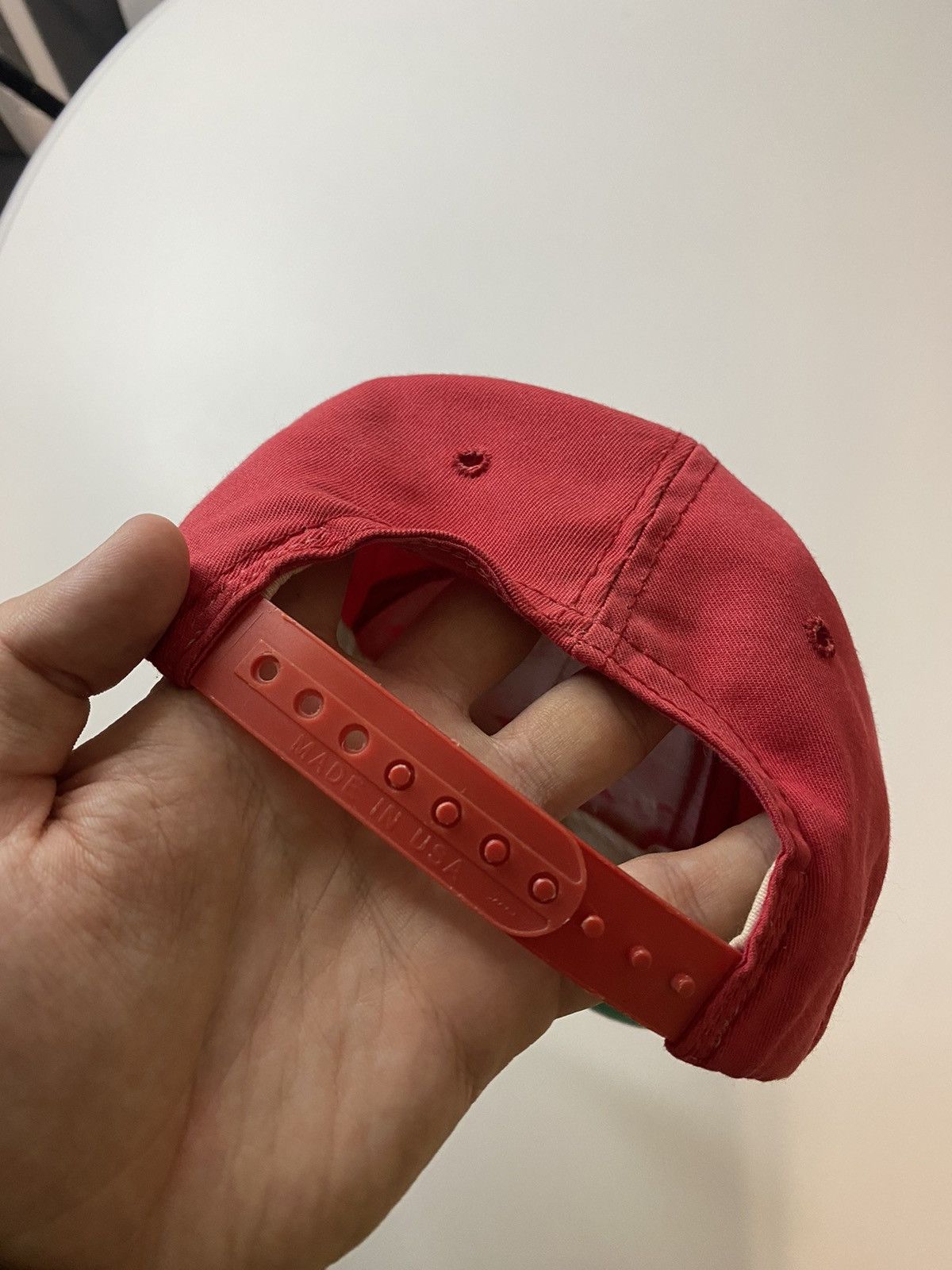 NCAA Wisconsin Badgers vintage made in USA cap hat Size ONE SIZE - 4 Thumbnail