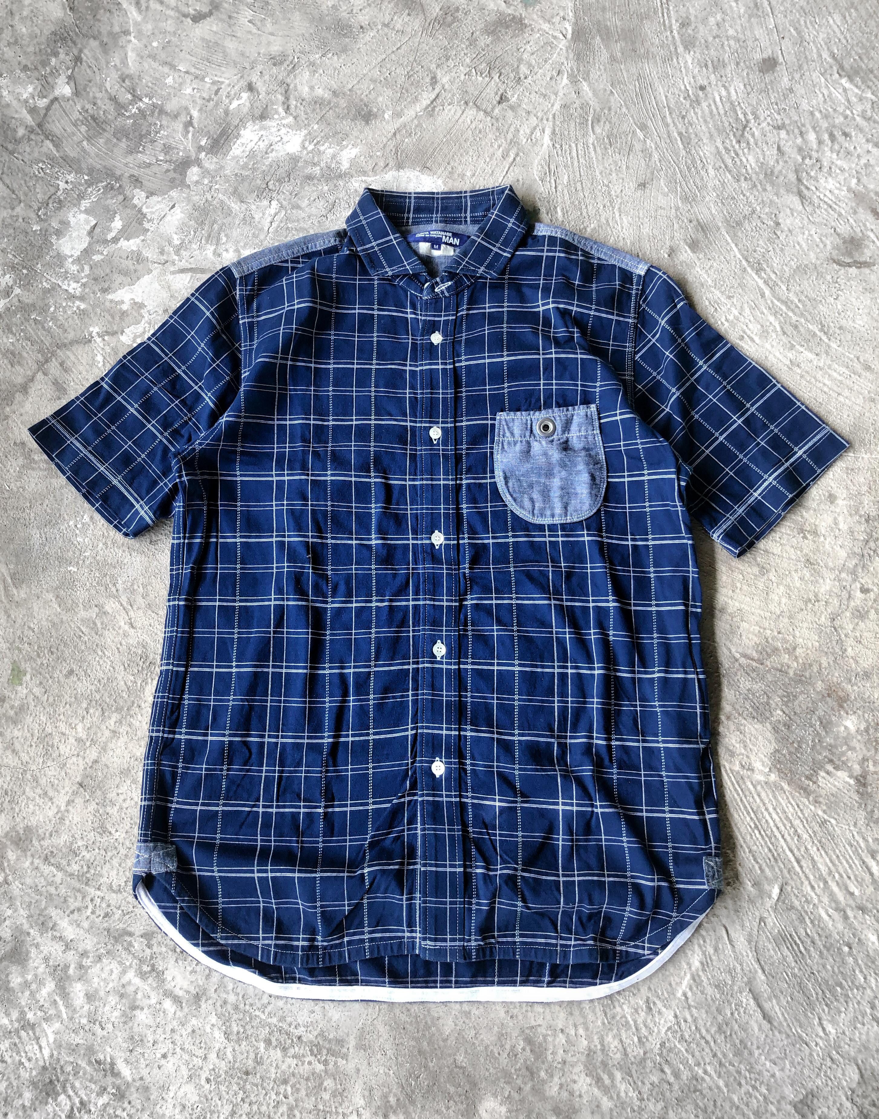 Junya Watanabe Junya Watanabe Pixel Plaid Shirt Size US M / EU 48-50 / 2 - 1 Thumbnail