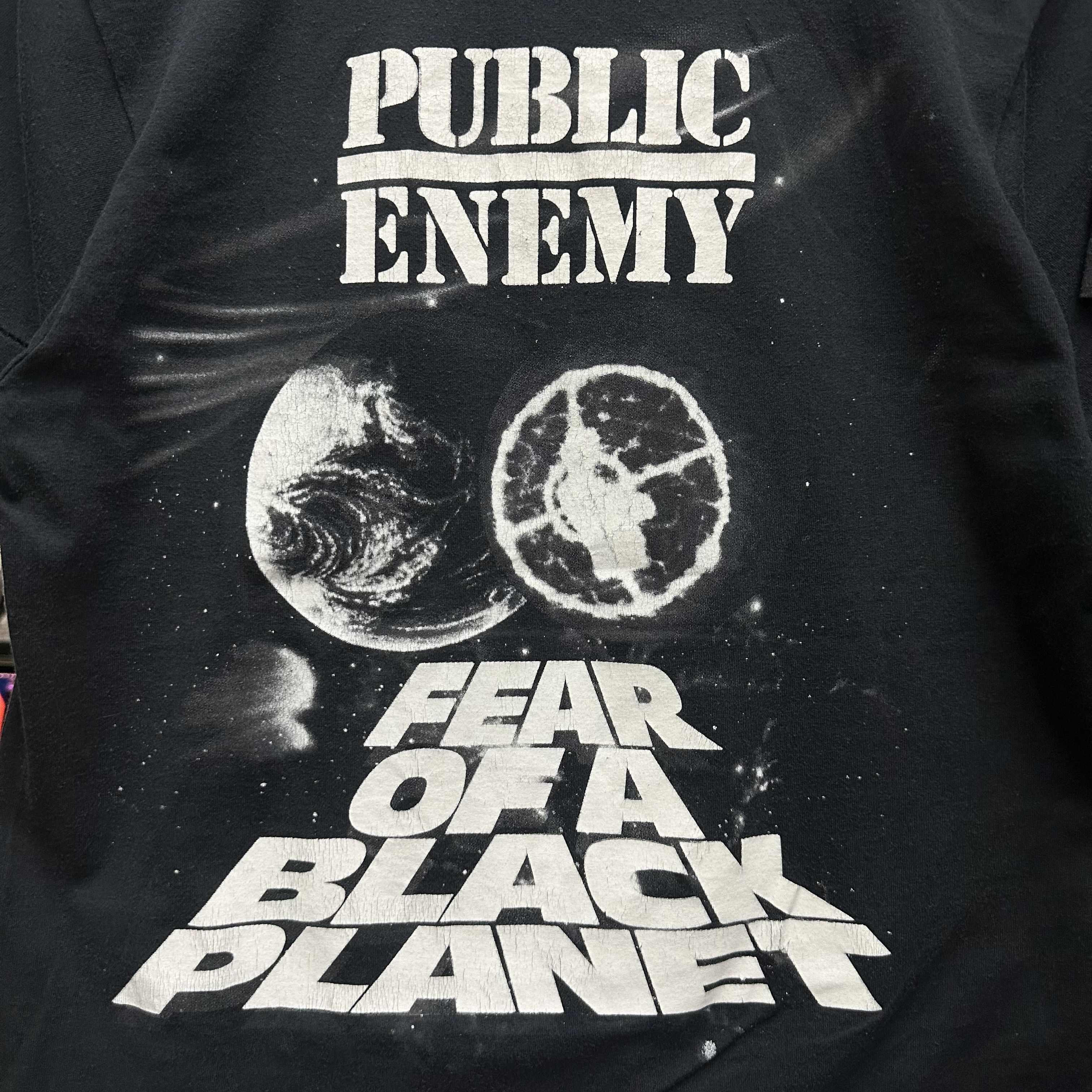 Band Tees PUBLIC ENEMY Fear of the Black Planet Vintage 90s Shirt Size US M / EU 48-50 / 2 - 6 Thumbnail