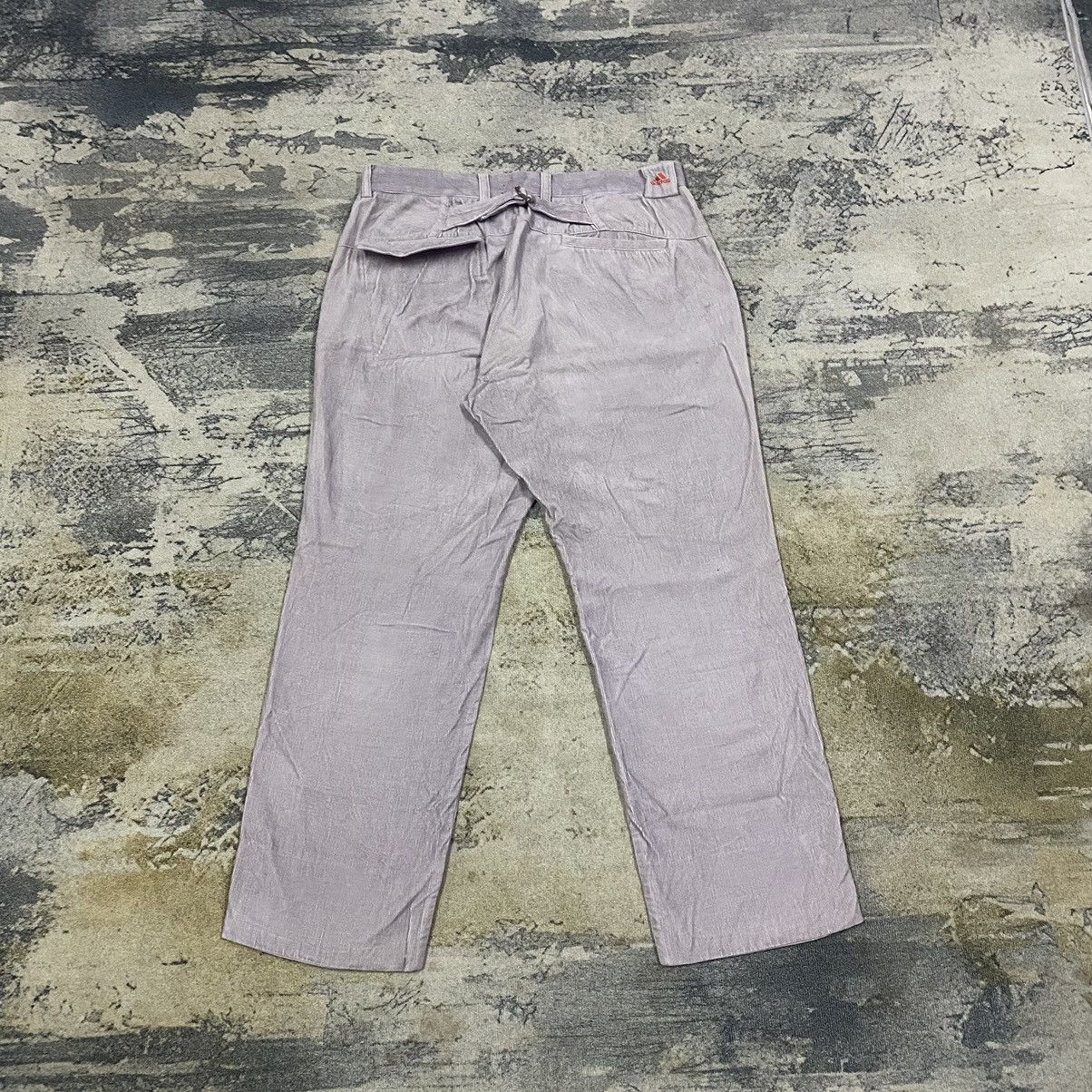 Vintage Vintage Adidas Purple Buckle Back Baggy Corduroy Pants Size US 33 - 8 Thumbnail