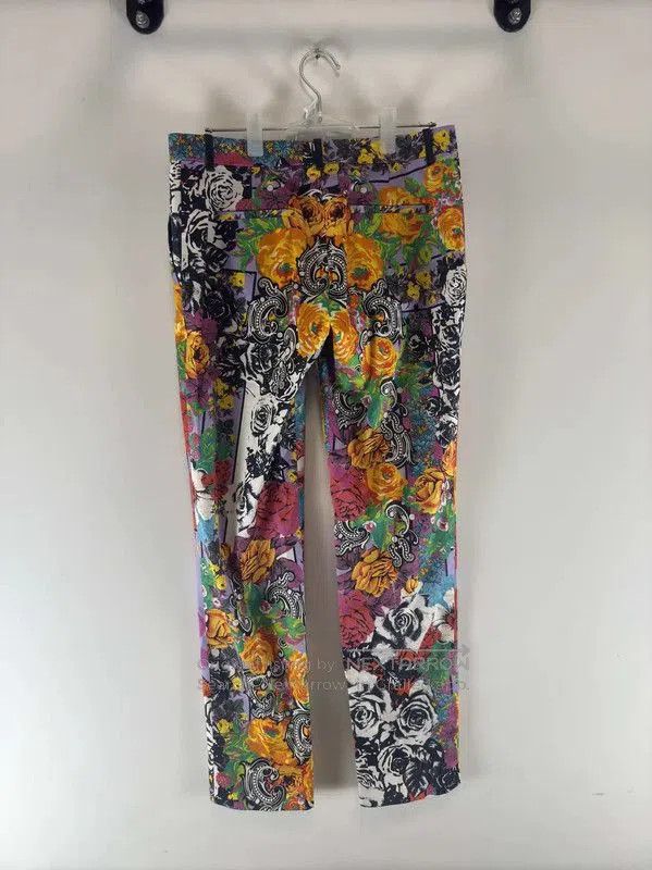 Versace Versace Colorful Women's Casual Pants . Size 30" / US 8 / IT 44 - 2 Thumbnail