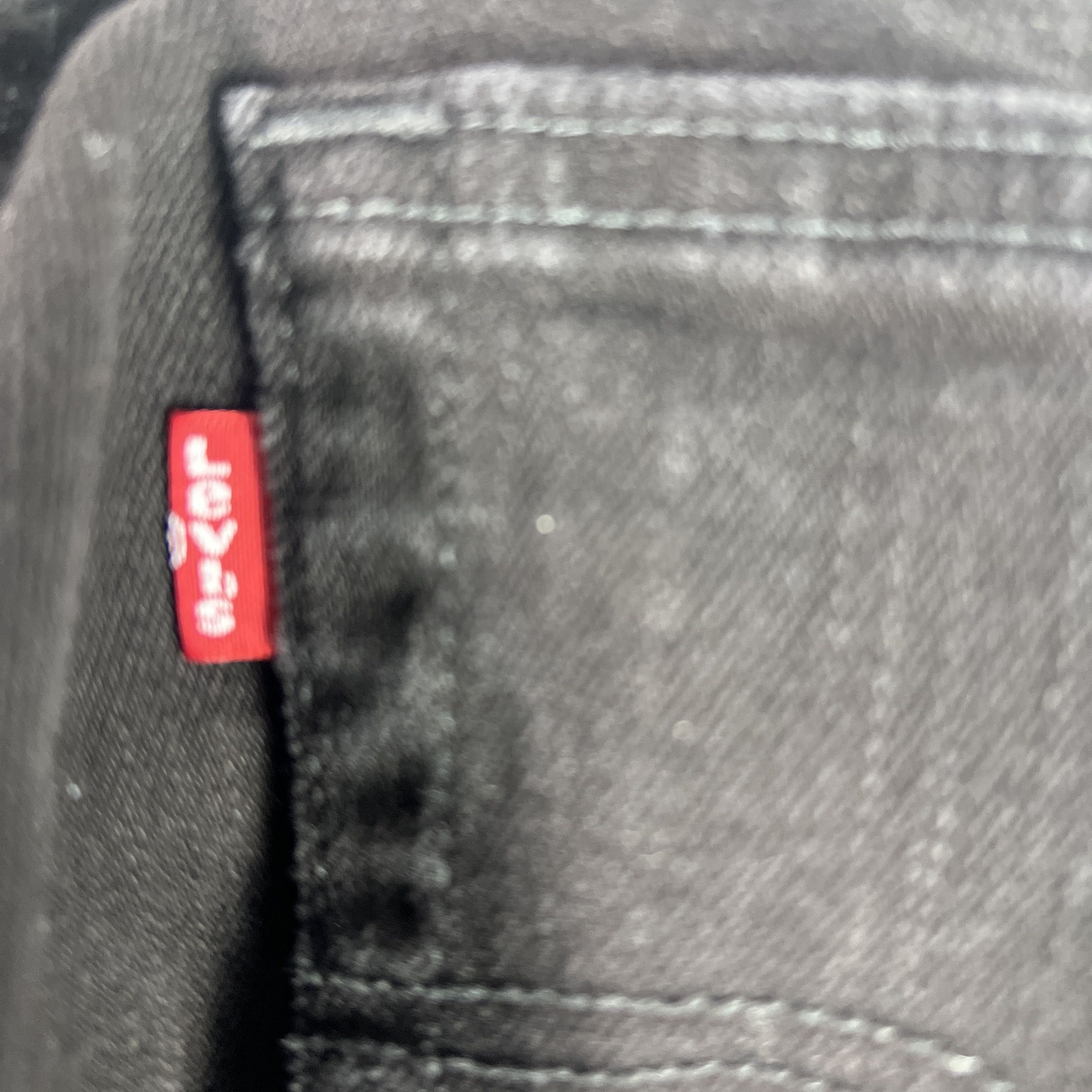 Levi's Levi's Jeans 559 Relaxed Straight Black Faded Stretch Denim Size US 33 - 12 Thumbnail