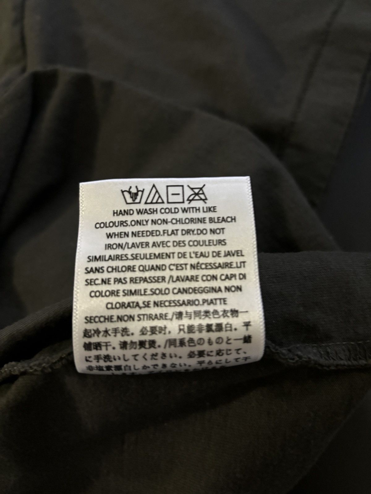 Essentials Essentials Dark Green/Very Dark Grey FOG shirt Size US L / EU 52-54 / 3 - 5 Thumbnail