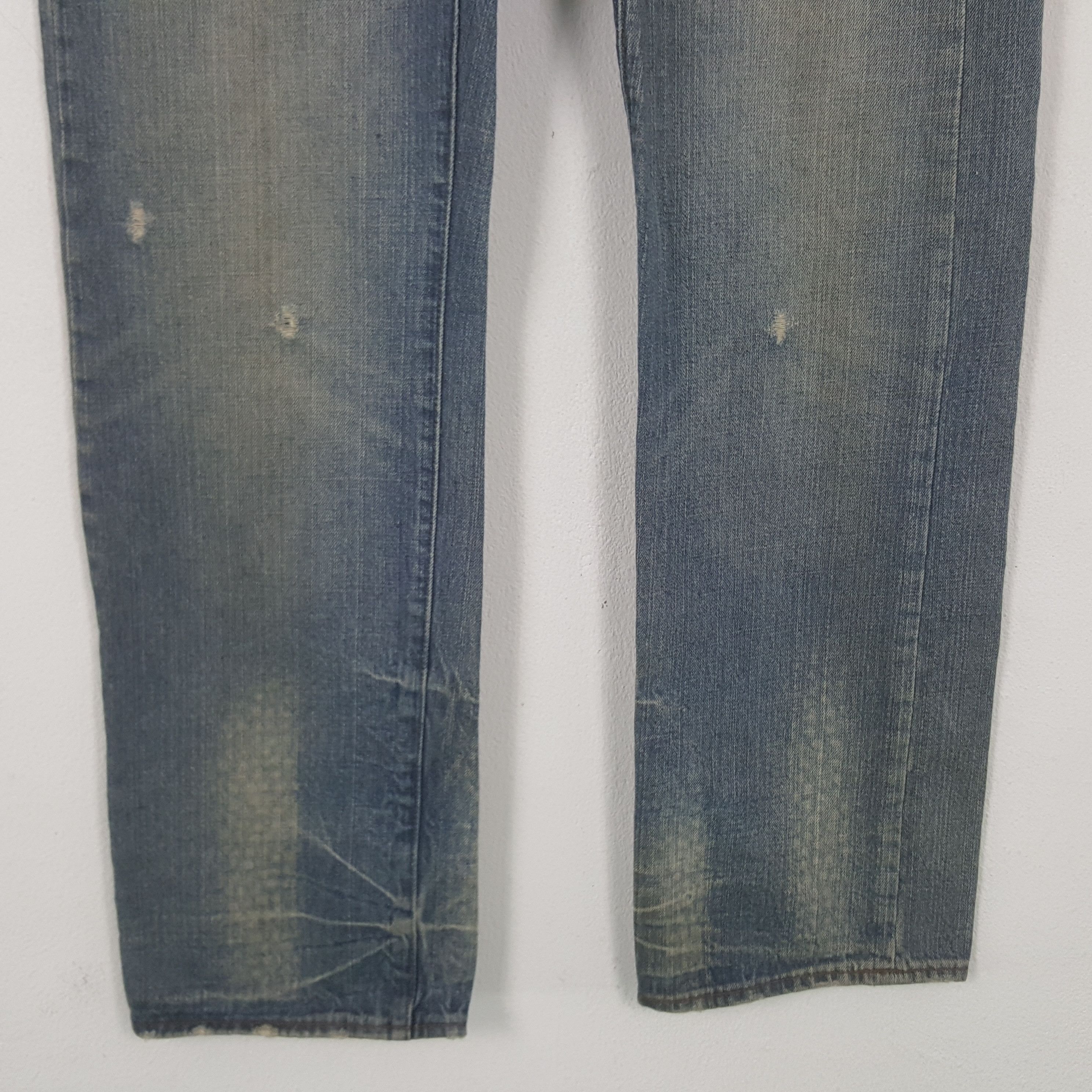 Prps Vintage Prps Japanese Brand Distressed Denim Jeans RR11 Size US 36 / EU 52 - 3 Thumbnail