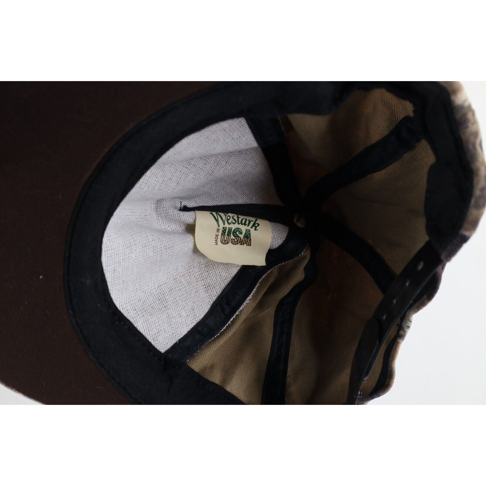 Vintage Vintage 80s Streetwear Camouflage Short Bill Hunting Hat Size ONE SIZE - 7 Thumbnail