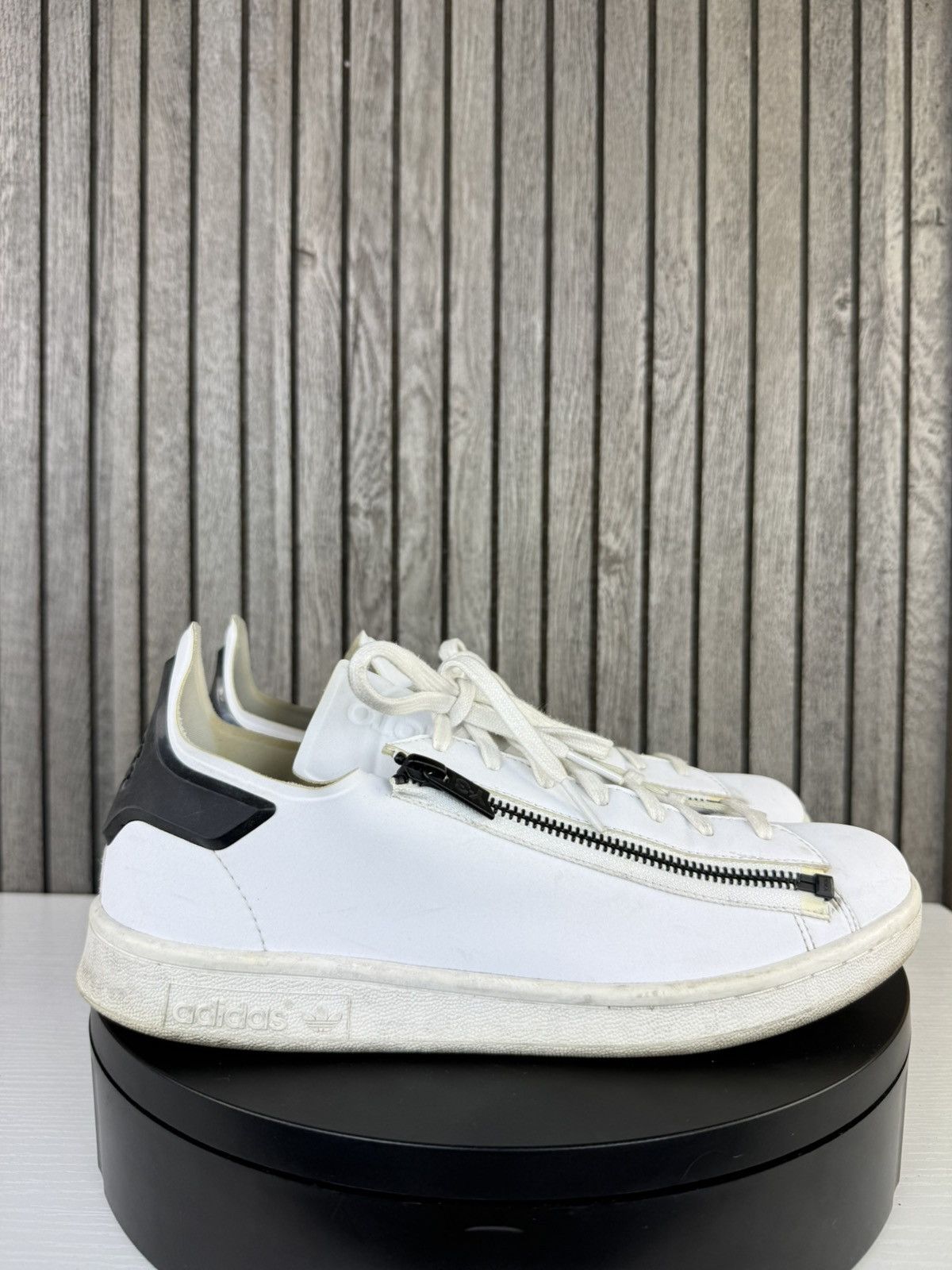 Yohji Yamamoto Adidas Y-3 Yohji Yamamoto Stan Smith Zip Men's Sneakers 7.5 Size US 7.5 / EU 40-41 - 4 Thumbnail