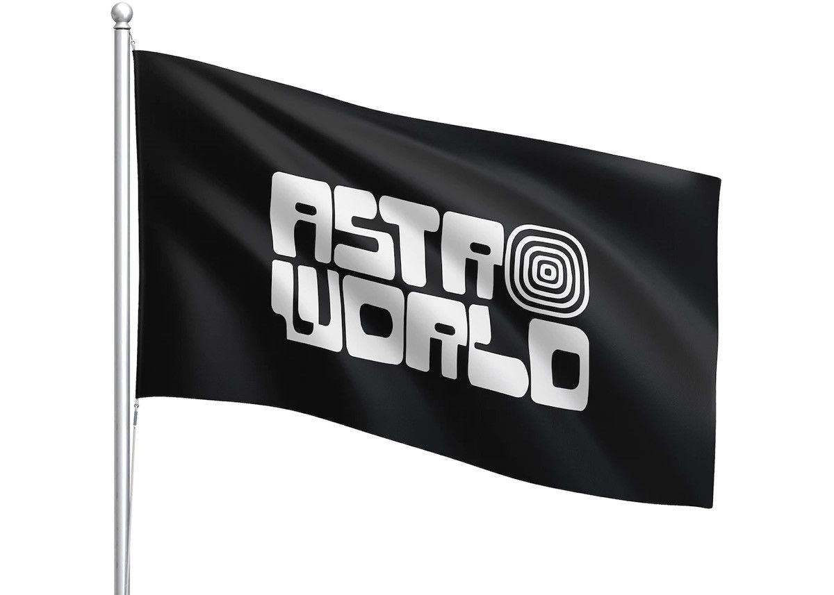 Travis Scott Travis Scott “Astroworld” Flag | Grailed