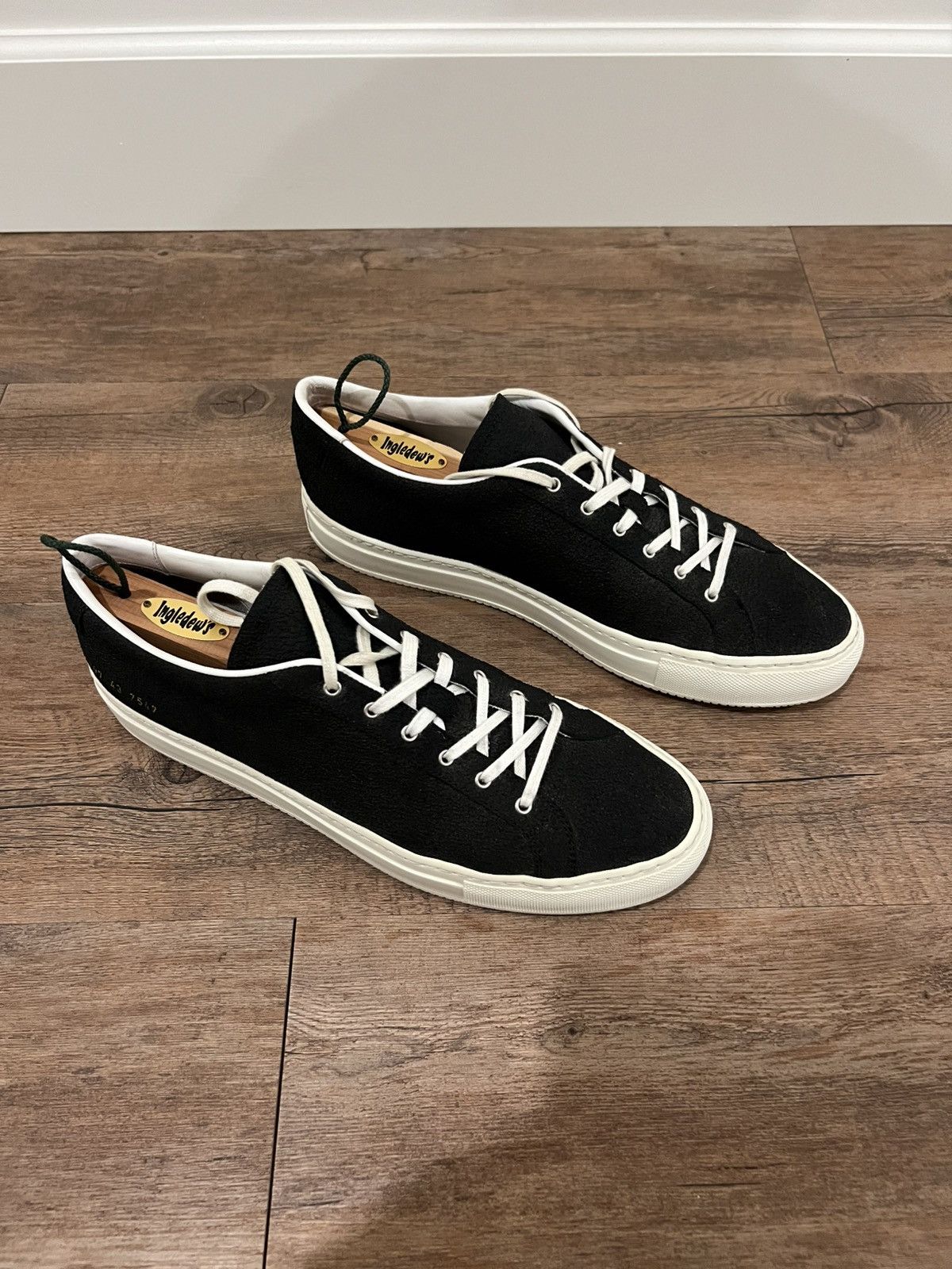 Common Projects Common Projects Achilles Premium Black Size US 10 / EU 43 - 3 Thumbnail