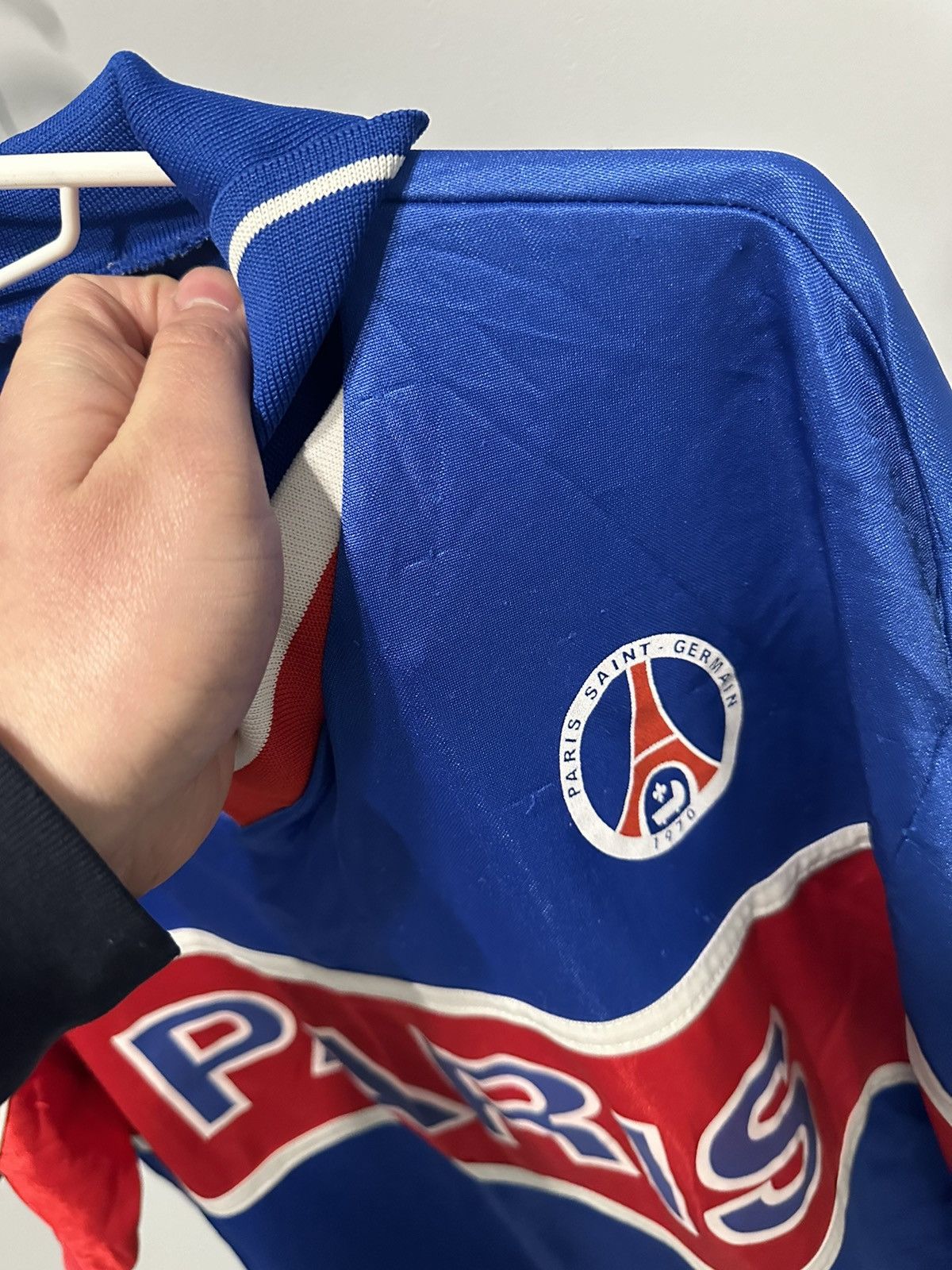 Nike Vintage 90s Jersey PSG Soccer Shirt Y2K Block Core Size US XL / EU 56 / 4 - 18 Thumbnail