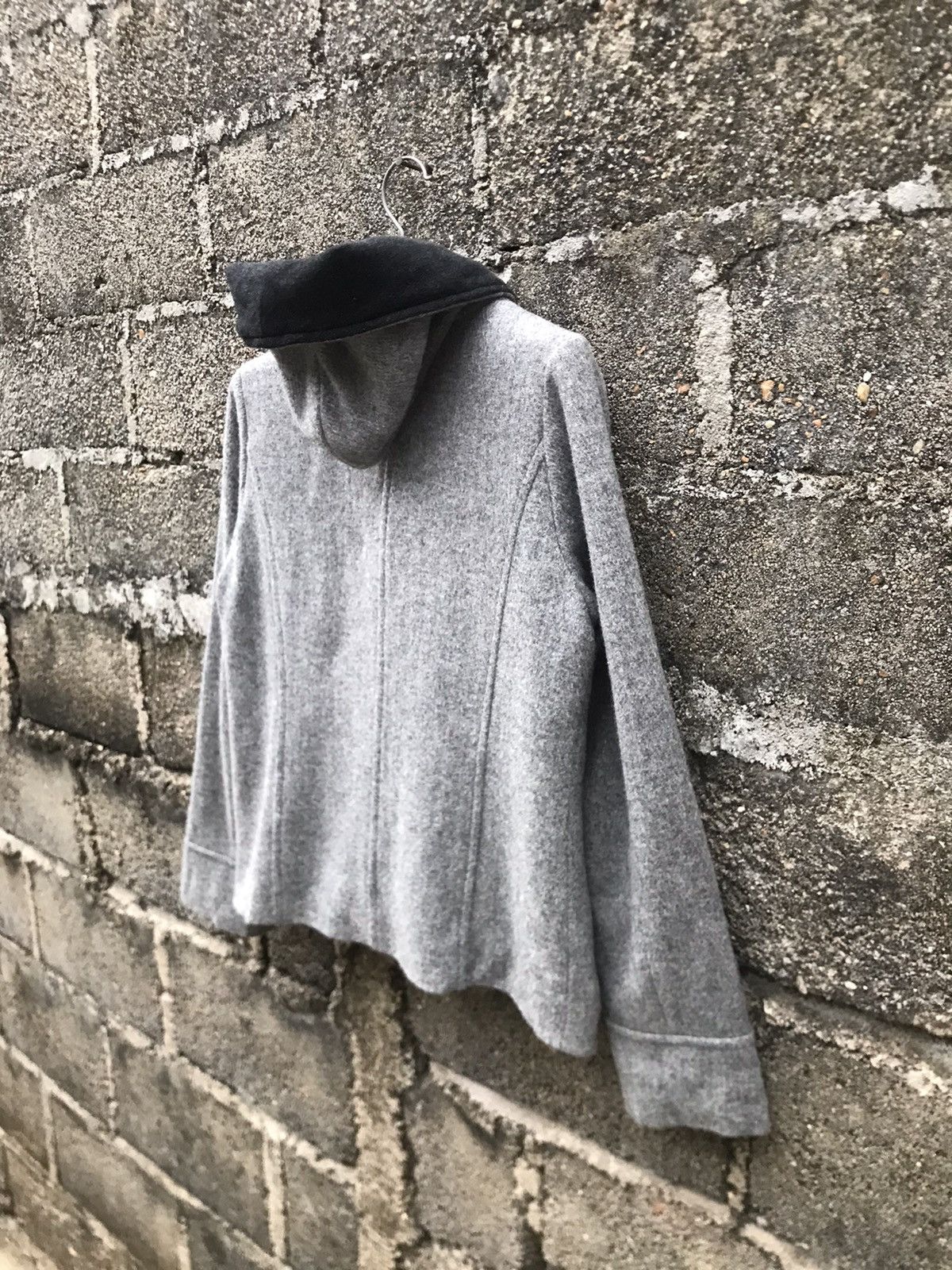 Japanese Brand 🔥Bonappetit Button Wool Cropped Jacket Size S / US 4 / IT 40 - 14 Thumbnail
