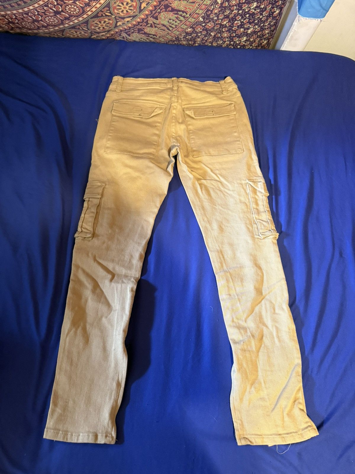 Fashion Nova Khaki cargo pants Size US 30 / EU 46 - 3 Thumbnail
