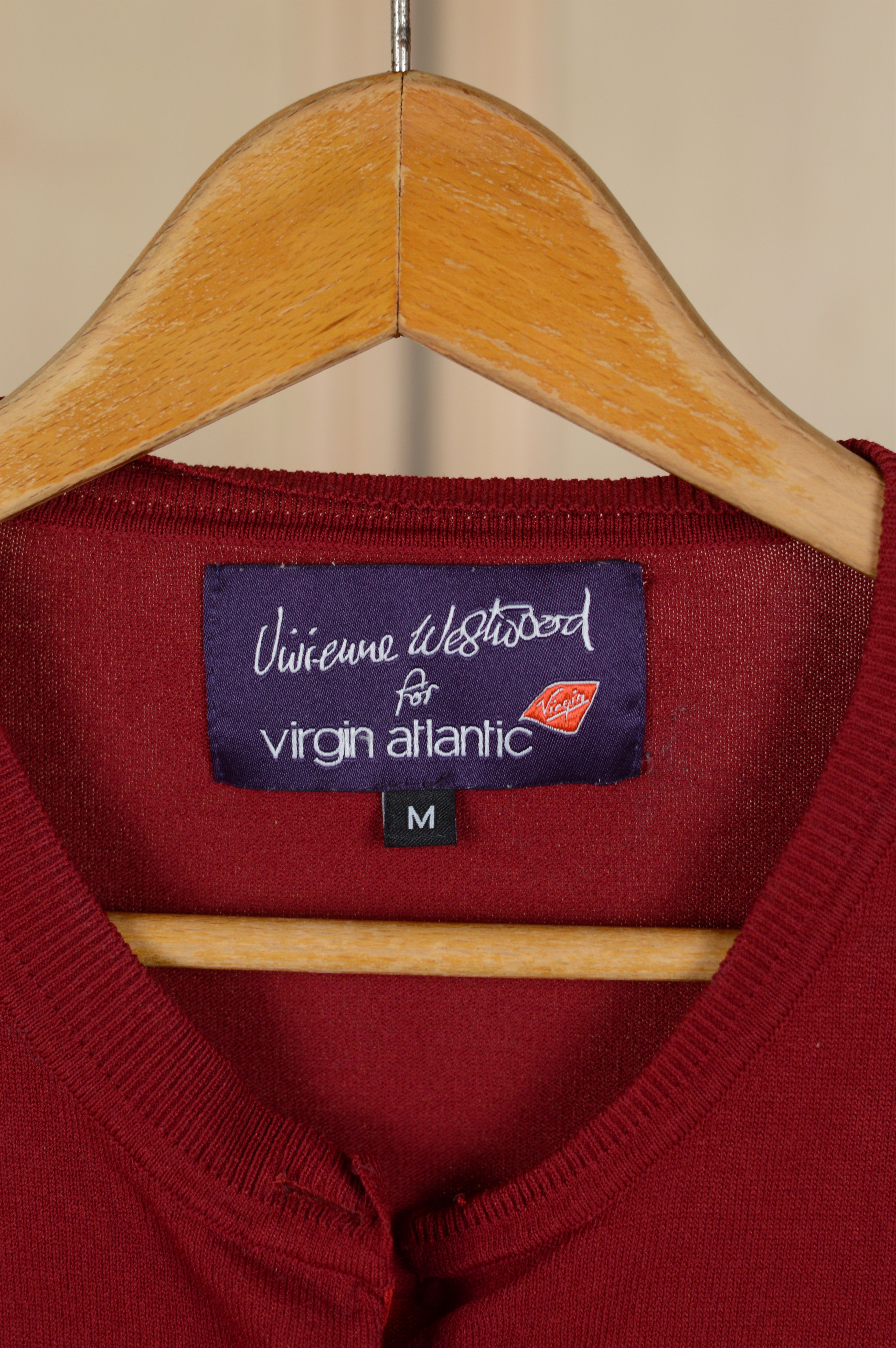 Vivienne Westwood Vivienne Westwood for Virgin Atlantic Red Cardigan Size M / US 6-8 / IT 42-44 - 3 Thumbnail