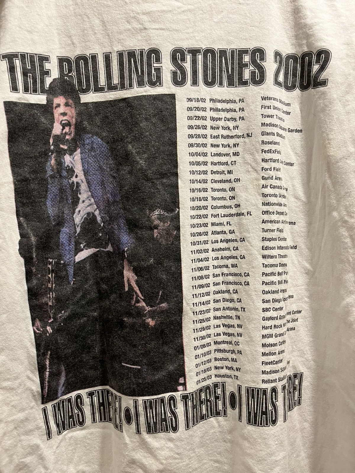 Band Tees × The Rolling Stones × Vintage Rolling Stones 2002 Forty Licks North American Tour Size US XL / EU 56 / 4 - 4 Thumbnail