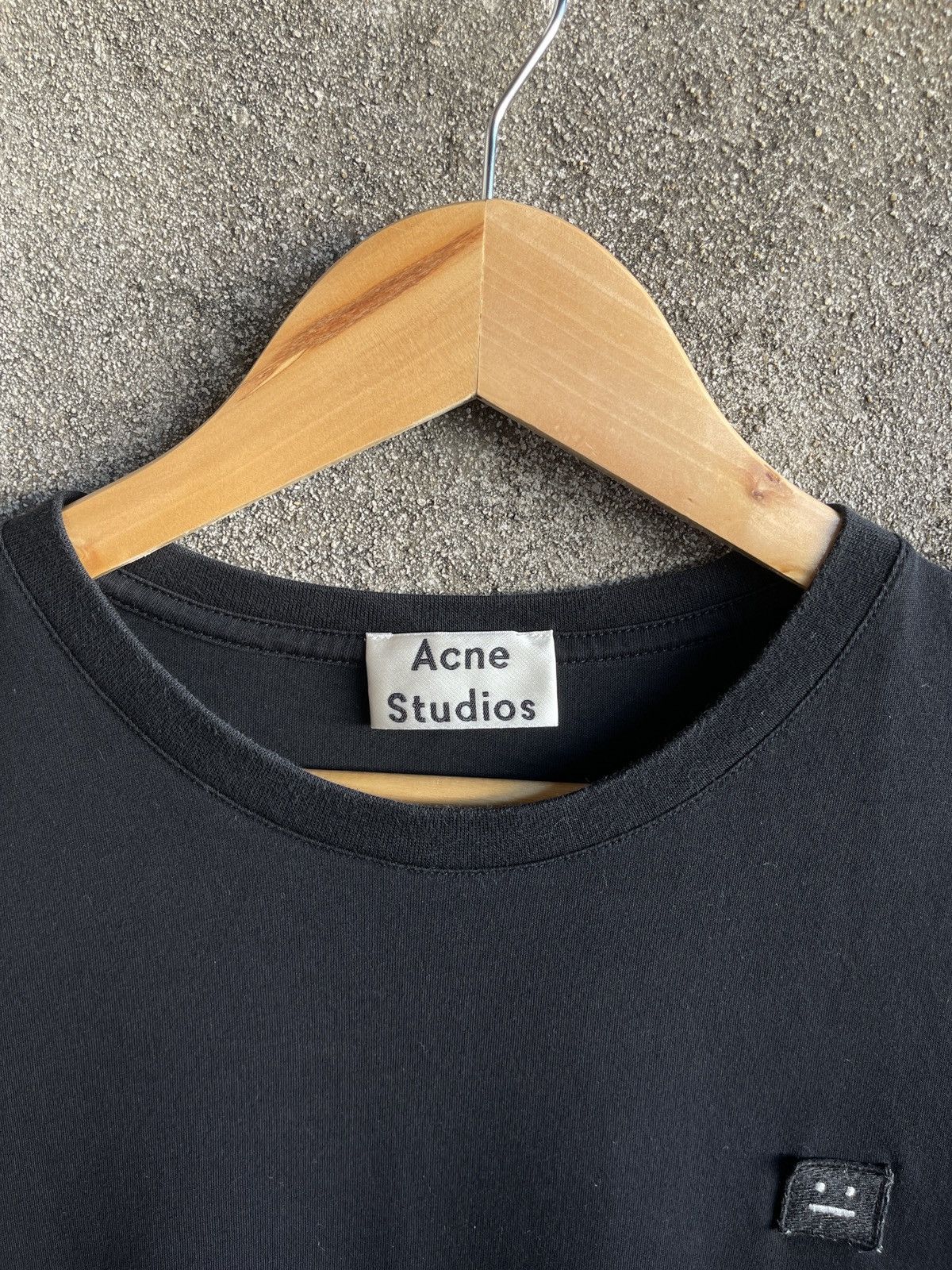 Acne Studios A/W’25🔥ACNE STUDIO🔥Logo Black Tshirt Designer Size US L / EU 52-54 / 3 - 7 Thumbnail