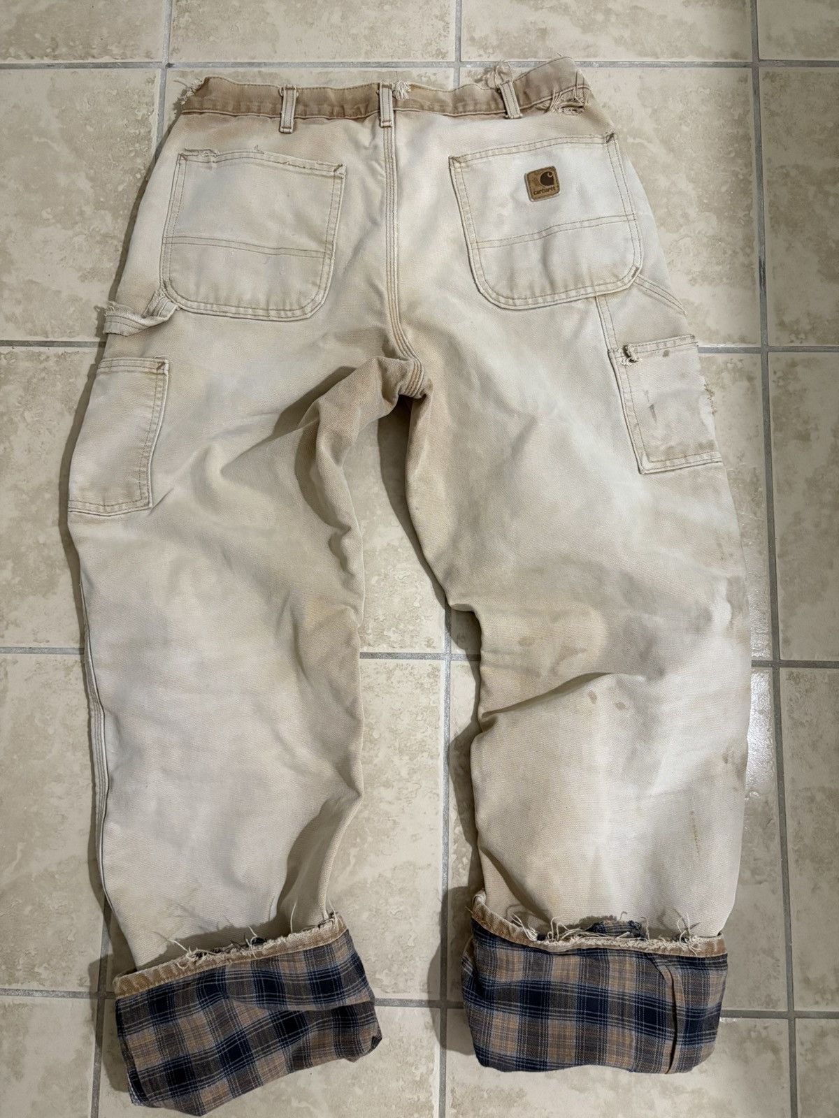 Carhartt CARHARTT PANTS FLANNEL LINED VINTAGE Size US 34 / EU 50 - 3 Thumbnail