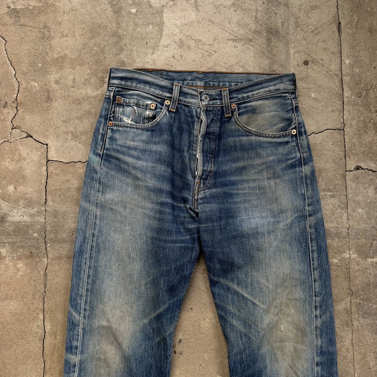 Levi's Vintage Levis 501 Denim Size US 32 / EU 48 - 4 Thumbnail