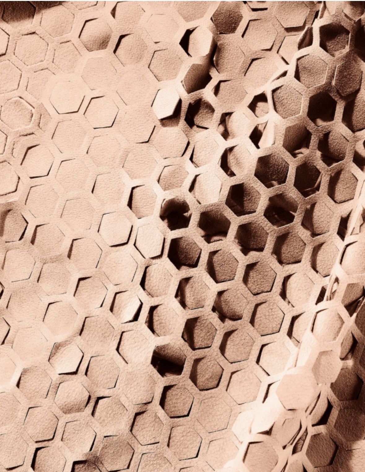 Other Honeycomb Scarf Size ONE SIZE - 4 Thumbnail
