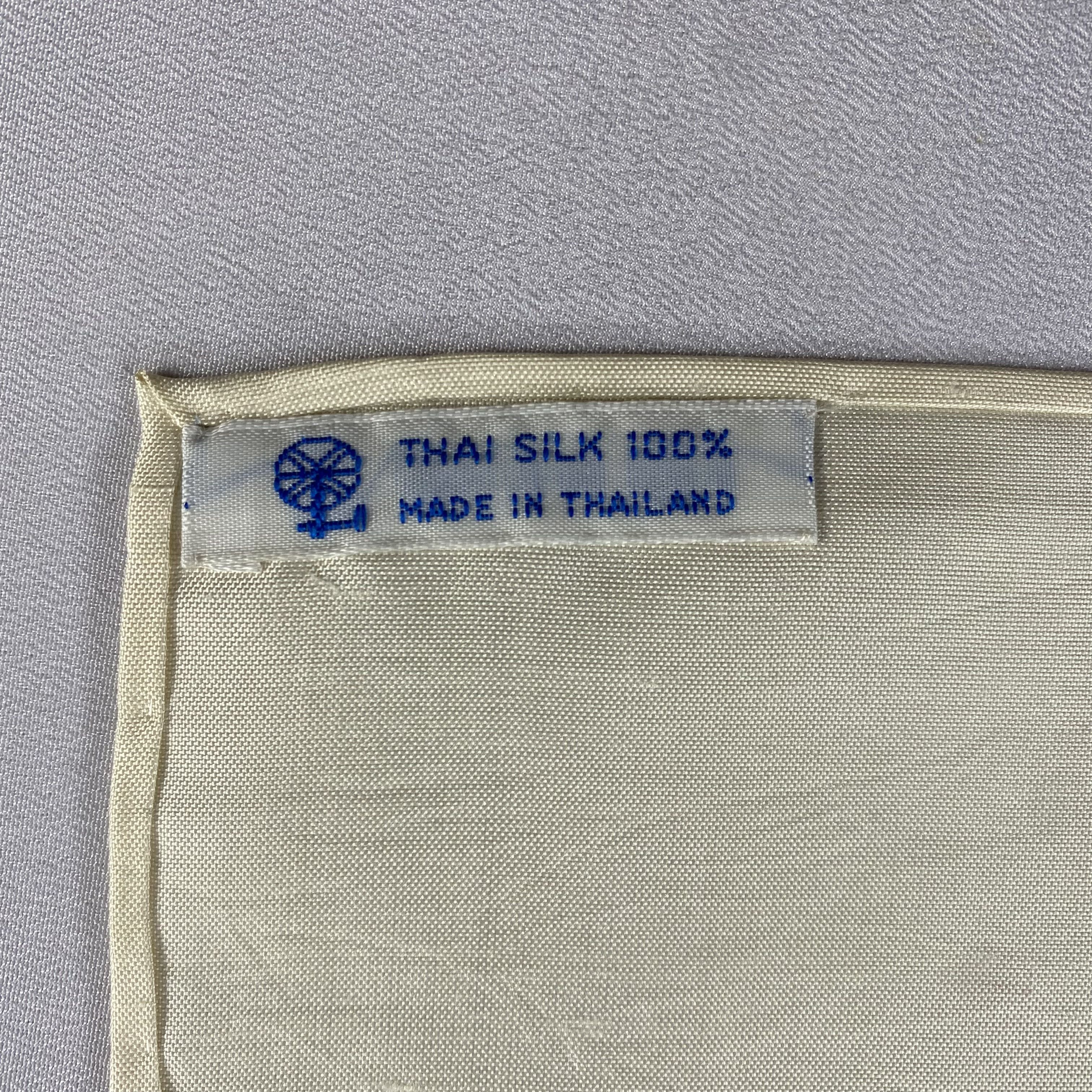 Jim Thompson × Vintage Jim Thompson Bandana/ Handkerchief / Neckerchief-P1305 Size ONE SIZE - 6 Thumbnail