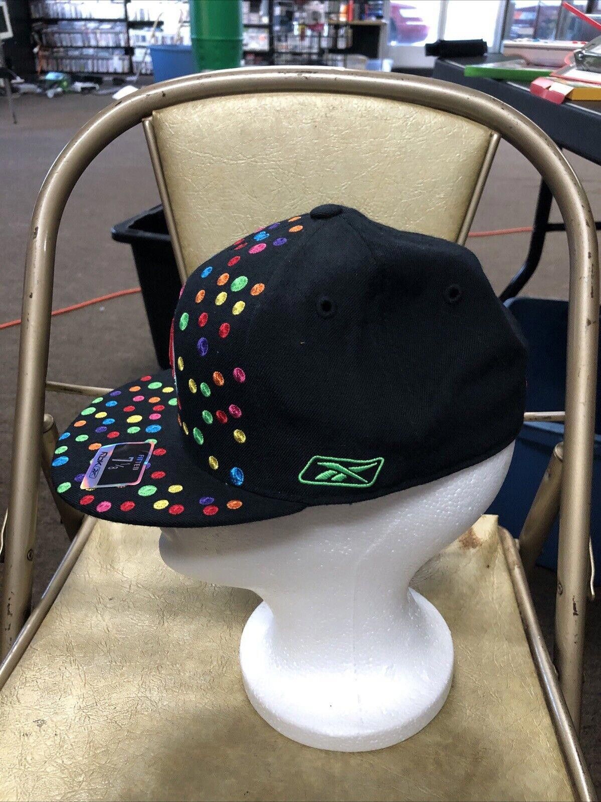 Reebok Cincinnati Bengals Reebok Polka Dots Fitted Hat Size: 7 1/8 Size ONE SIZE - 2 Thumbnail