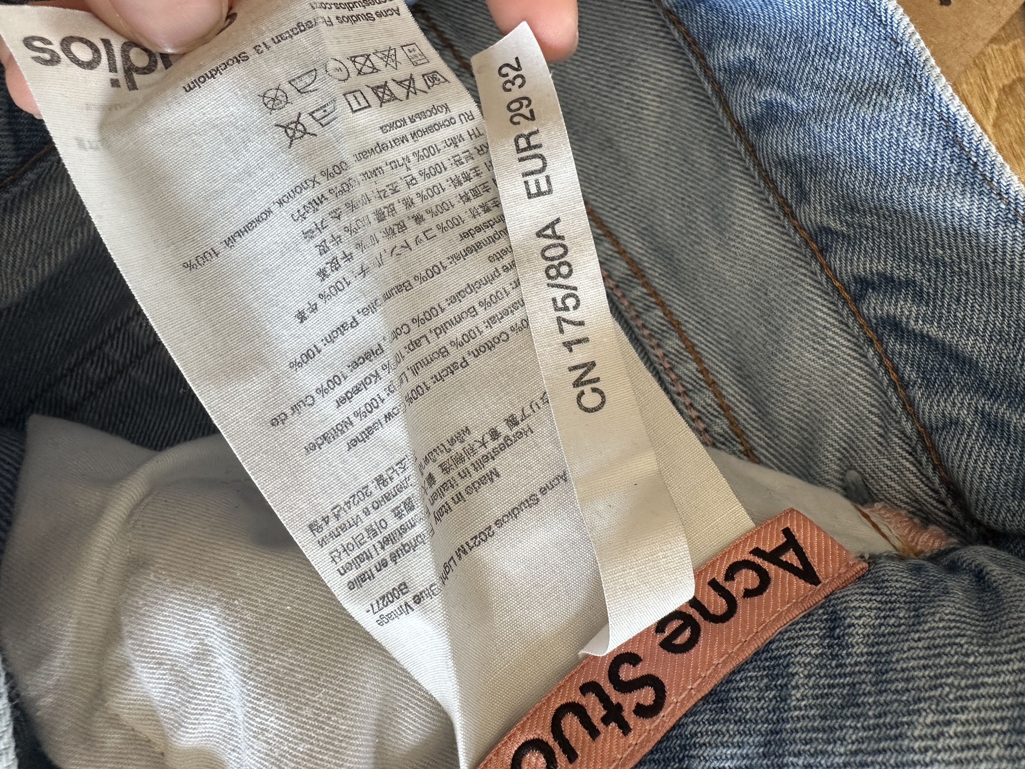 Acne Studios Acne Studios 2021 Wide Leg Jeans Size US 30 / EU 46 - 5 Thumbnail