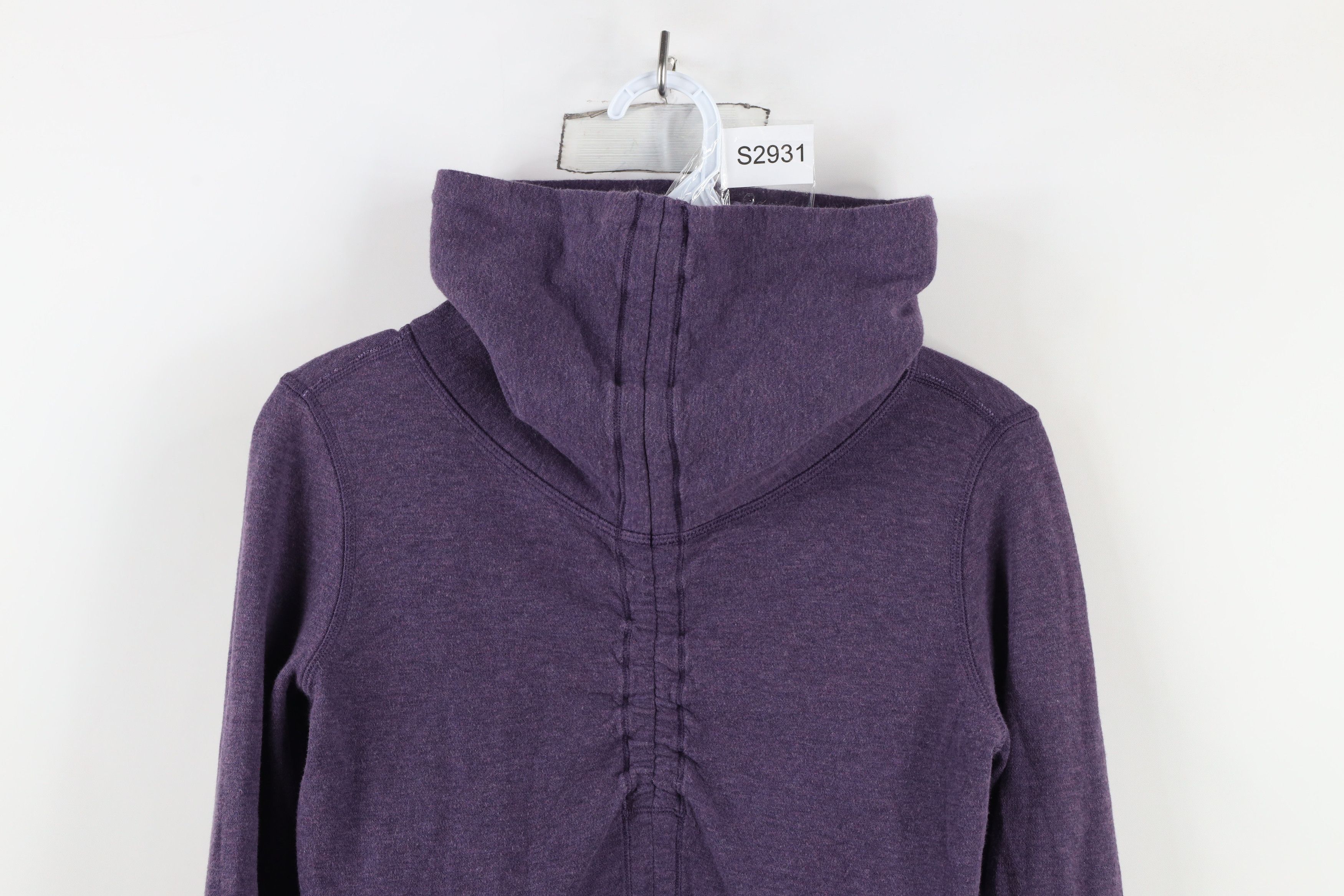 Lululemon × Vintage Lululemon Reversible In A Cinch Funnel Neck Sweater Purple Size XS / US 0-2 / IT 36-38 - 10 Thumbnail