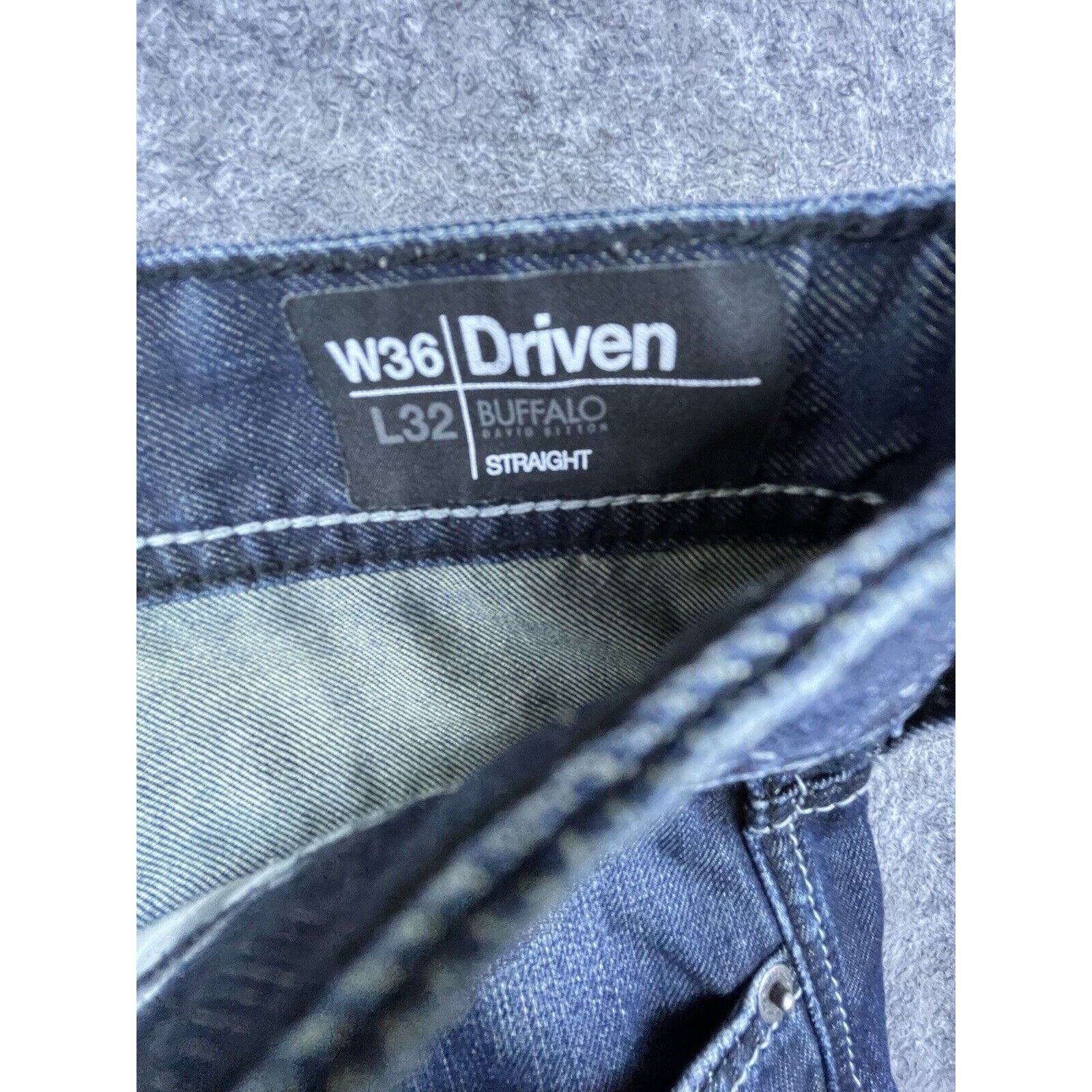 Buffalo David Bitton Buffalo David Bitton Jeans Mens 36 Driven Straight Distress Size US 36 / EU 52 - 6 Thumbnail