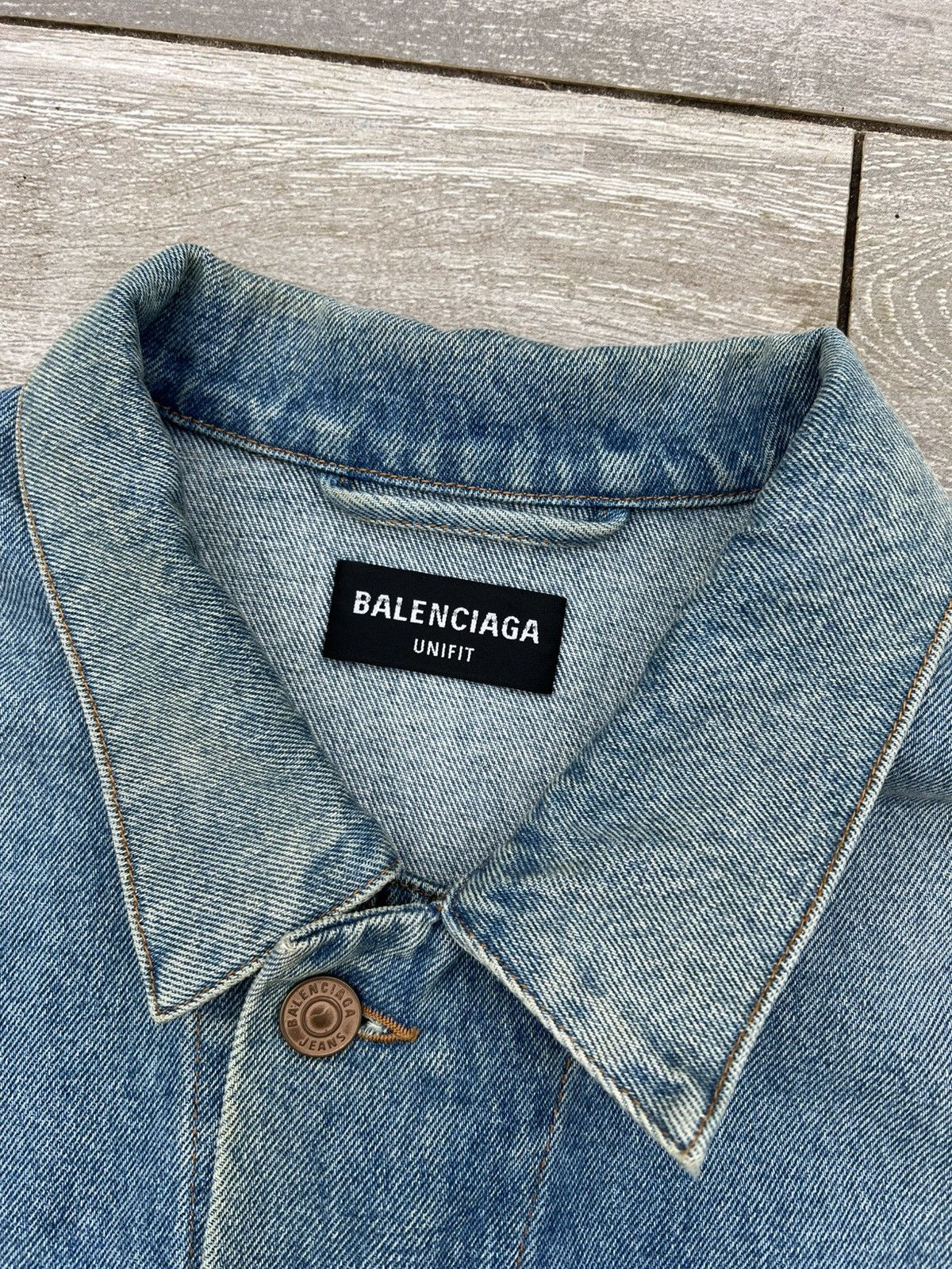 Balenciaga Balenciaga denim jacket Size US XS / EU 42 / 0 - 3 Thumbnail