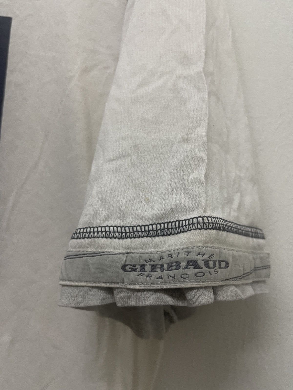Marithe + Francois Girbaud × Vintage 90’s MFG GIRBAUD Big Spellout Tee Size US M / EU 48-50 / 2 - 4 Thumbnail
