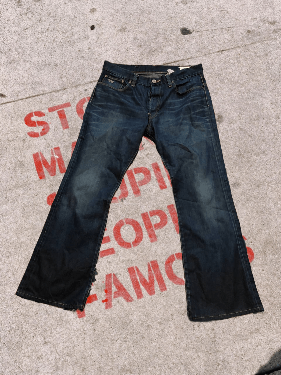 G-Star Vintage G Star Raw denim jeans Size US 34 / EU 50 - 1 Thumbnail