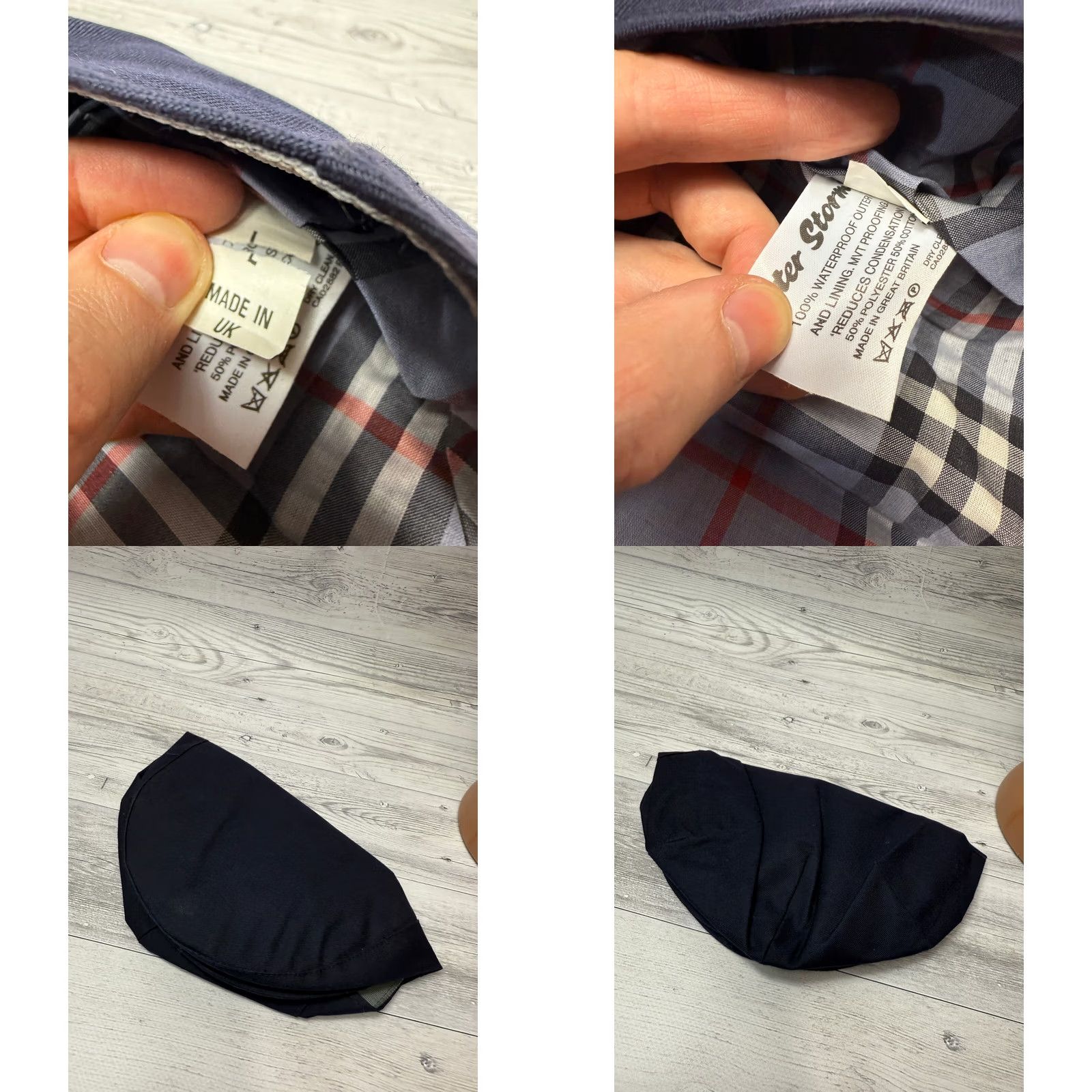 Vintage Vintage Peter Storm Blue Flat Cap L Men Cap Size ONE SIZE - 8 Thumbnail