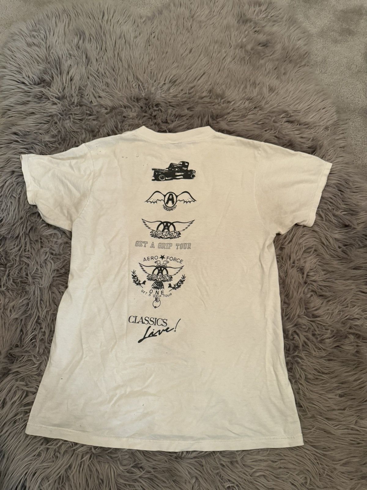 Giant Aerosmith 1994 Get a Grip Tour Tee Size US L / EU 52-54 / 3 - 2 Thumbnail