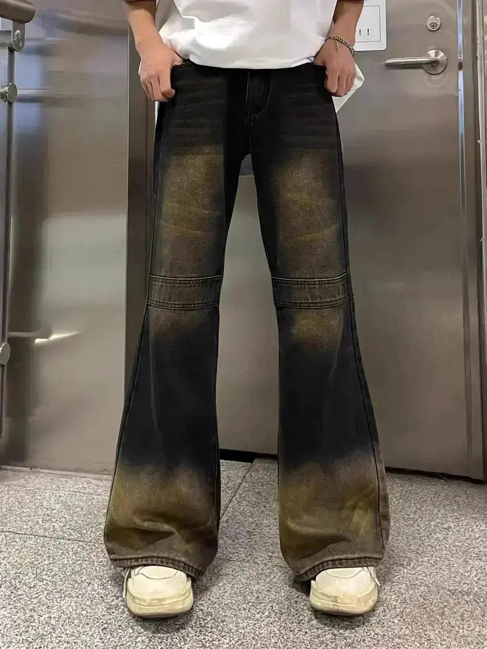 Japanese Brand Retro micro flared jeans Size US 32 / EU 48 - 1 Thumbnail