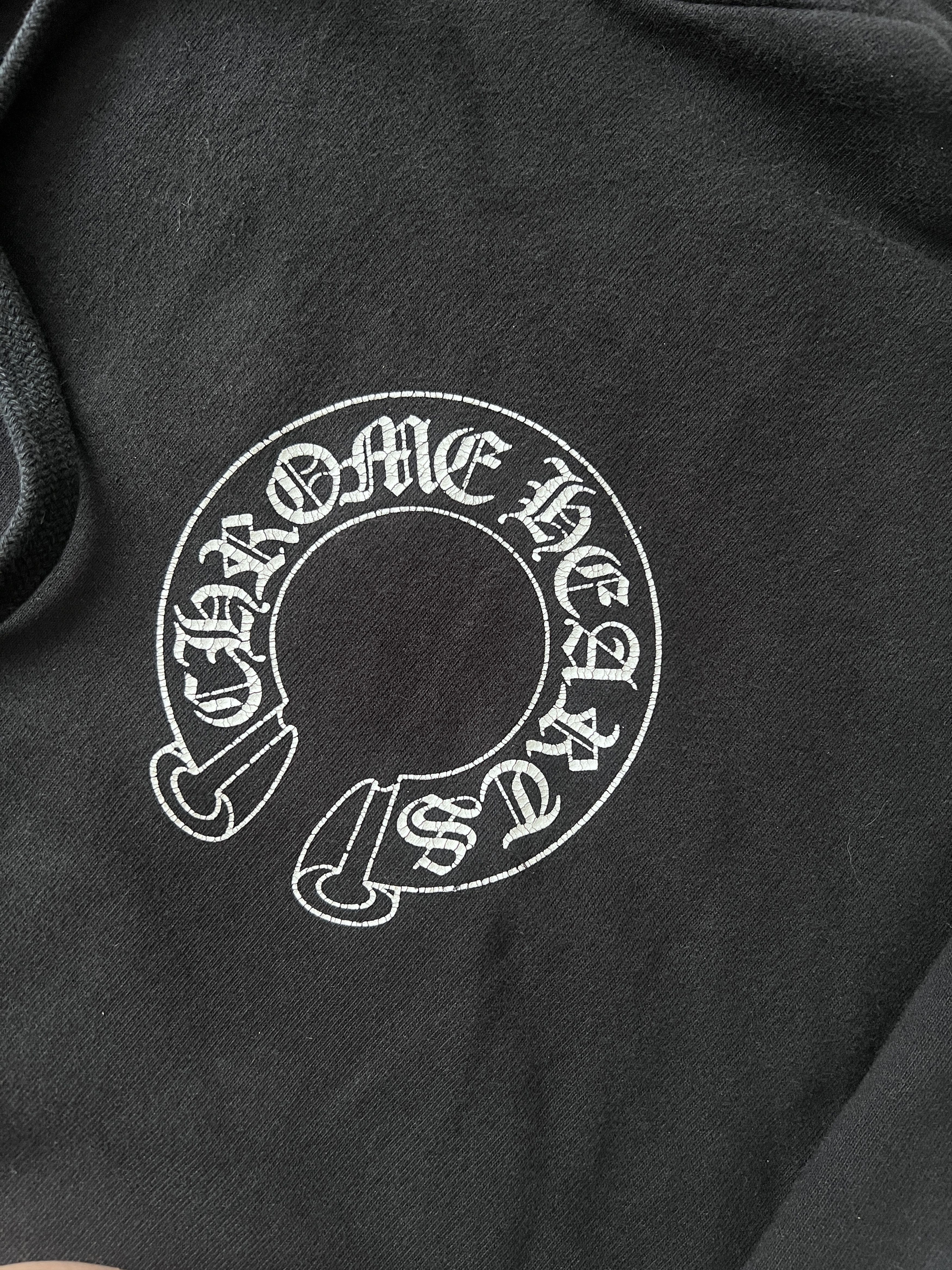 Chrome Hearts Chrome Hearts Floral Horseshoe Logo Hoodie Size US M / EU 48-50 / 2 - 9 Thumbnail