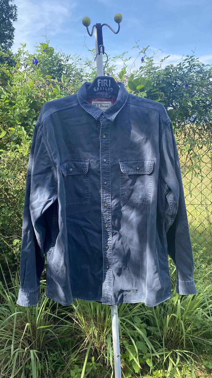L.L. Bean × Vintage Vintage L.L Bean Shirt Size US L / EU 52-54 / 3 - 1 Thumbnail