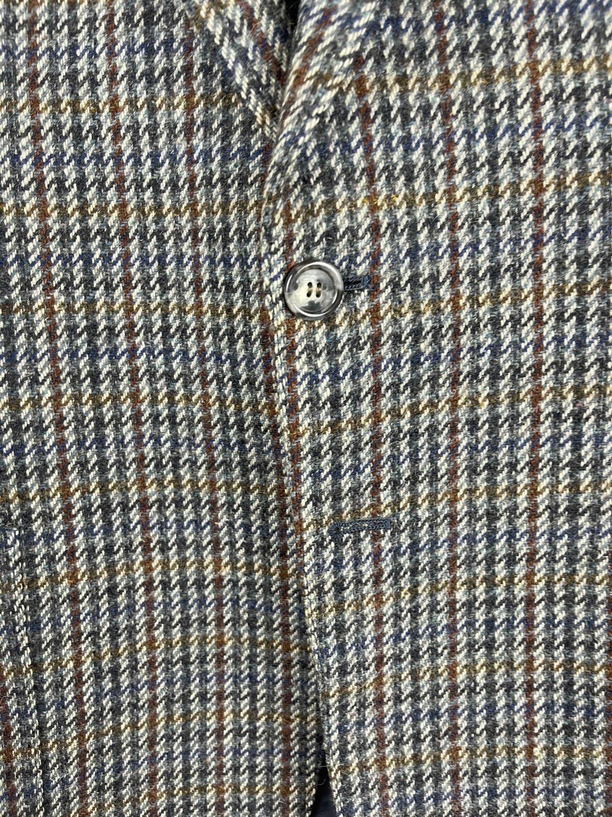 Other Marzotto Serie Oro vintage 70s 80s wool 2 button blazer Size 44R - 7 Thumbnail