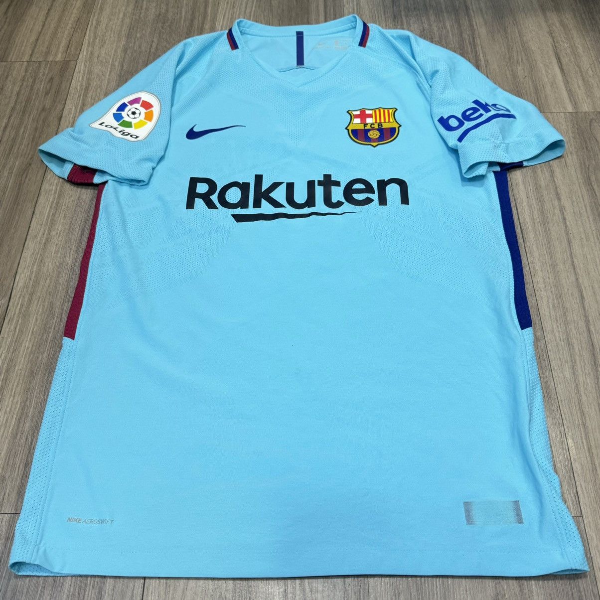 Nike Barcelona 17/18 player issue away shirt #14 Coutinho Size US M / EU 48-50 / 2 - 1 Thumbnail