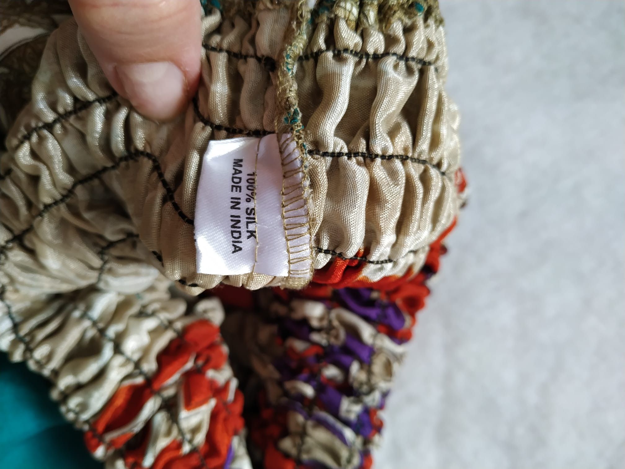Other Silk Harem alladin pants, wide baggy pants trousers M medium Size 32" / US 10 / IT 46 - 4 Thumbnail