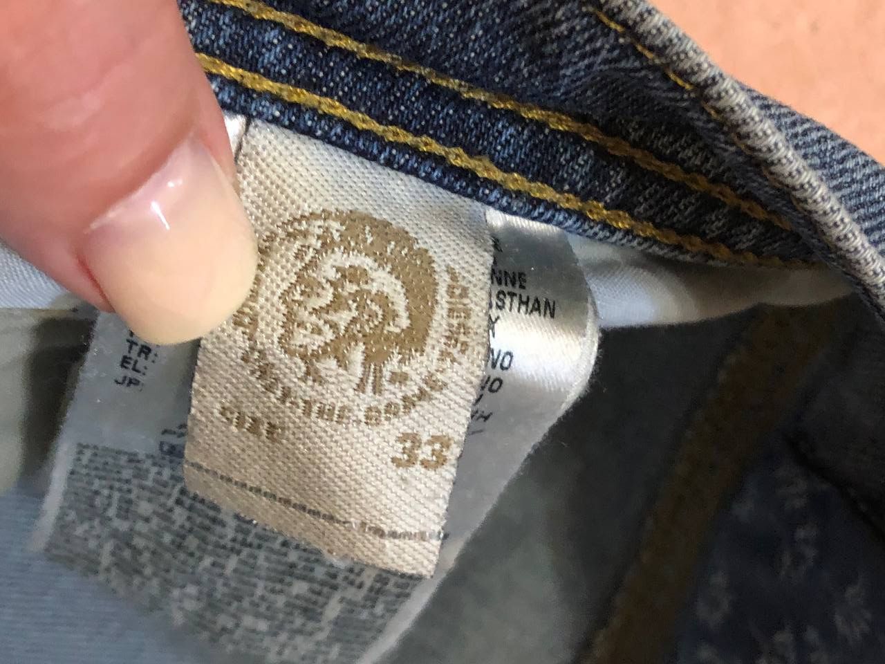 Diesel Diesel Tepphar Denim distressed Jeans streetwear Size US 33 - 3 Thumbnail