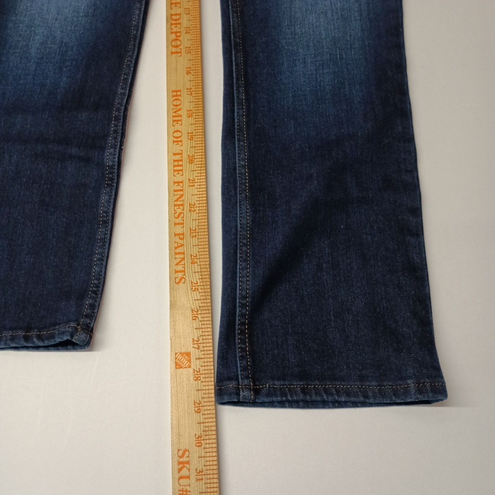 Lee Lee Straight Leg Jeans Women's 8 Medium Size 29x29 Blue Size 30" / US 8 / IT 44 - 4 Thumbnail