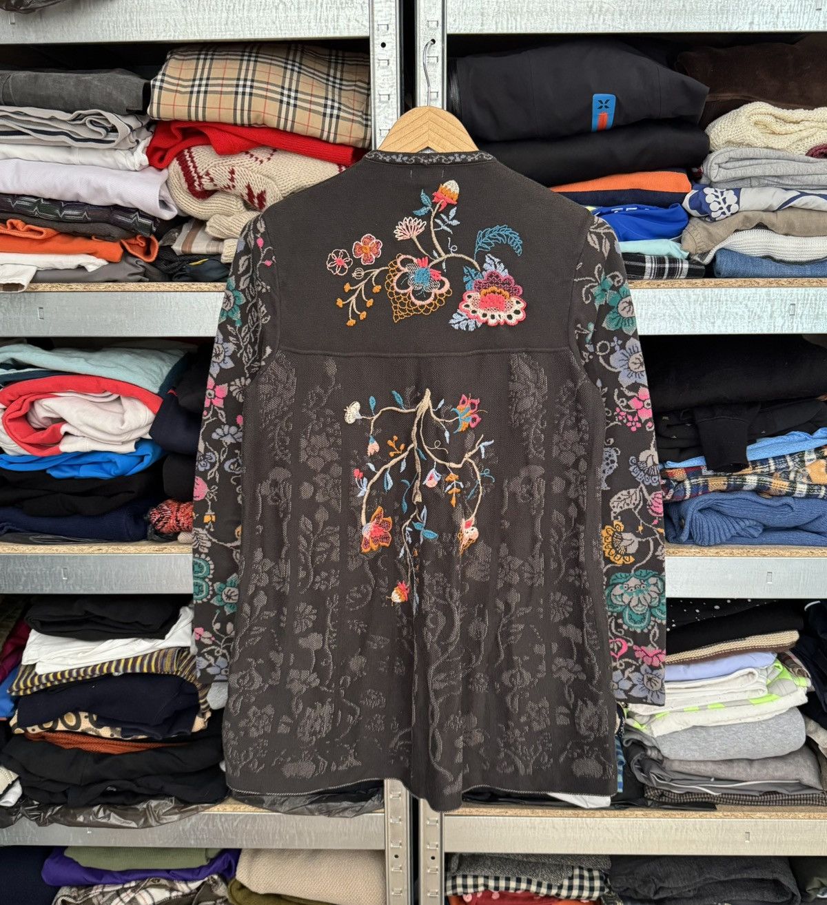 Dale Of Norway Ivko 40 all printed flowers 🌺 Cardigan sweater knit button Size S / US 4 / IT 40 - 16 Thumbnail