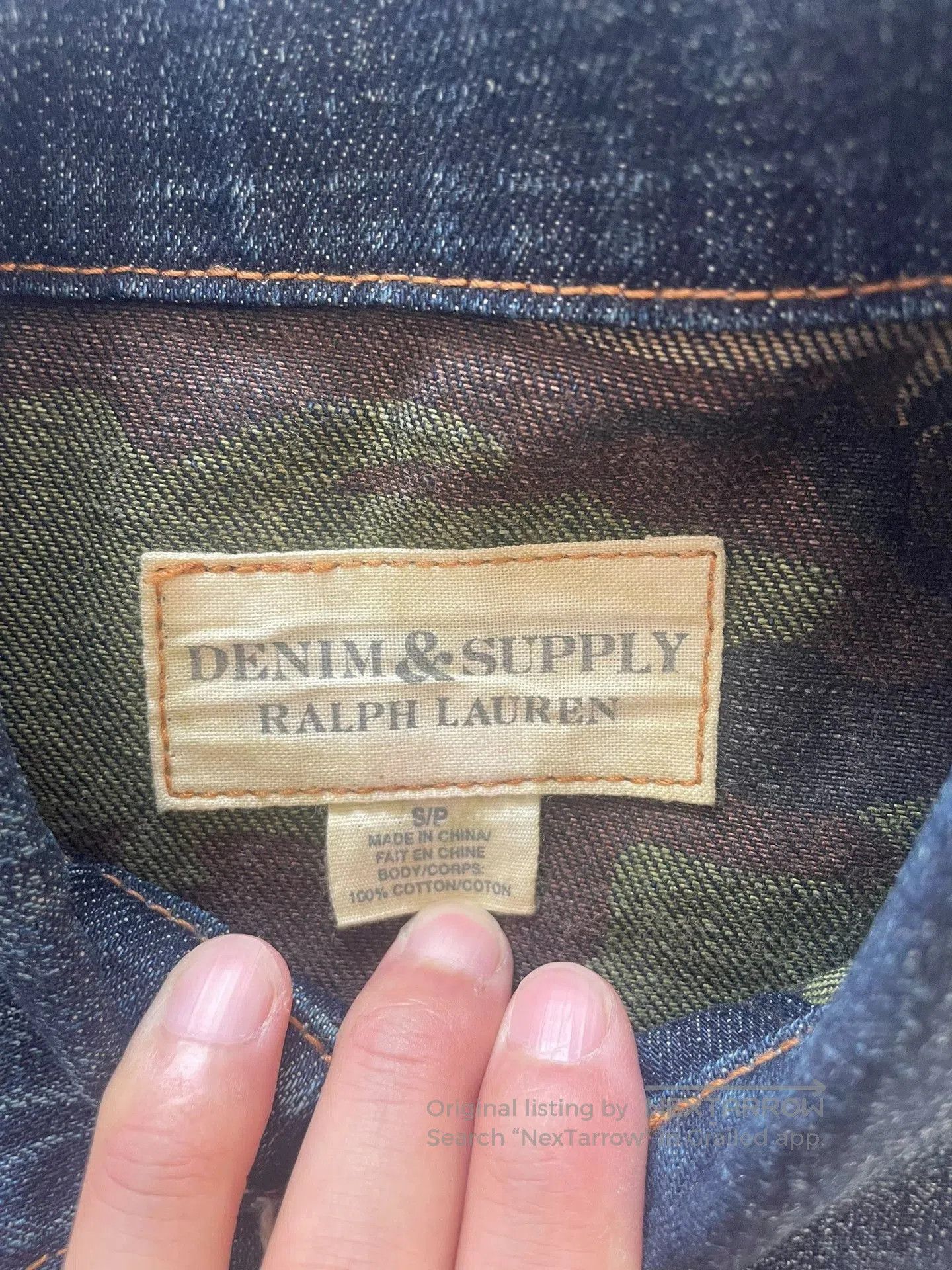 RRL Ralph Lauren Ralph Lauren Discontinued DS Distressed Denim Jacket. Size US S / EU 44-46 / 1 - 4 Thumbnail
