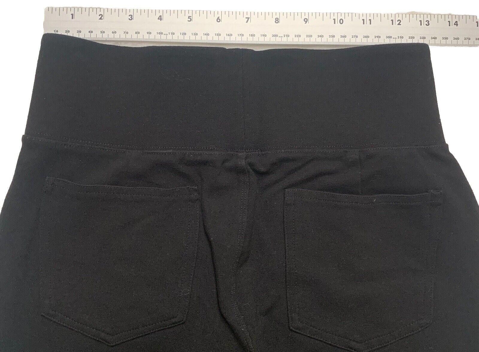 Other Brass Women's Medium 28” Black Pull-on Elastic Waistband Size 32" / US 10 / IT 46 - 6 Thumbnail