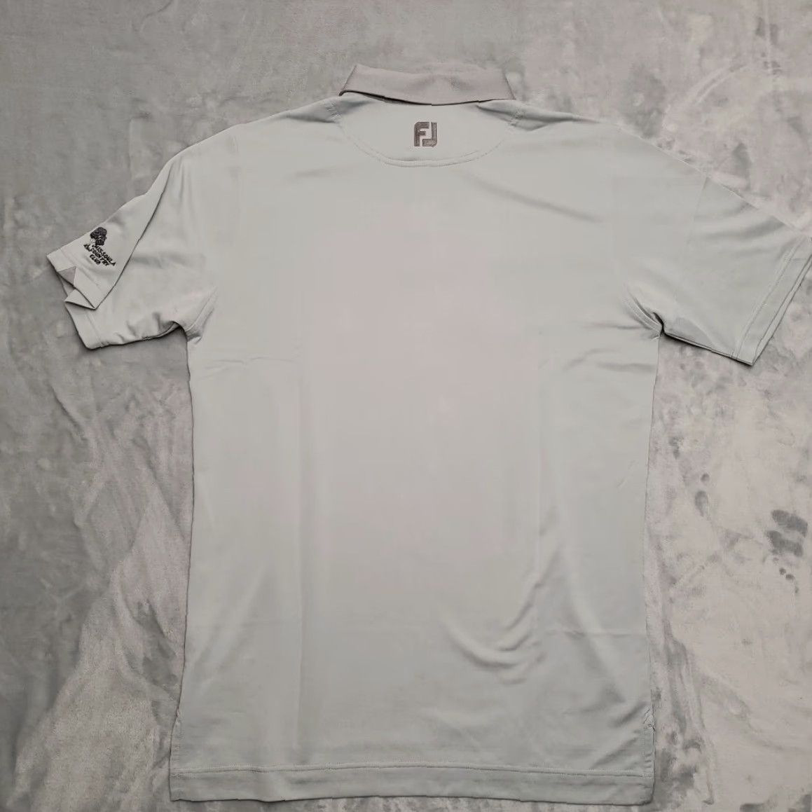 Footjoy VINTAGE Footjoy Polo Shirt Mens L Gray Performance Athletic Fit Golf Club Size US L / EU 52-54 / 3 - 7 Thumbnail
