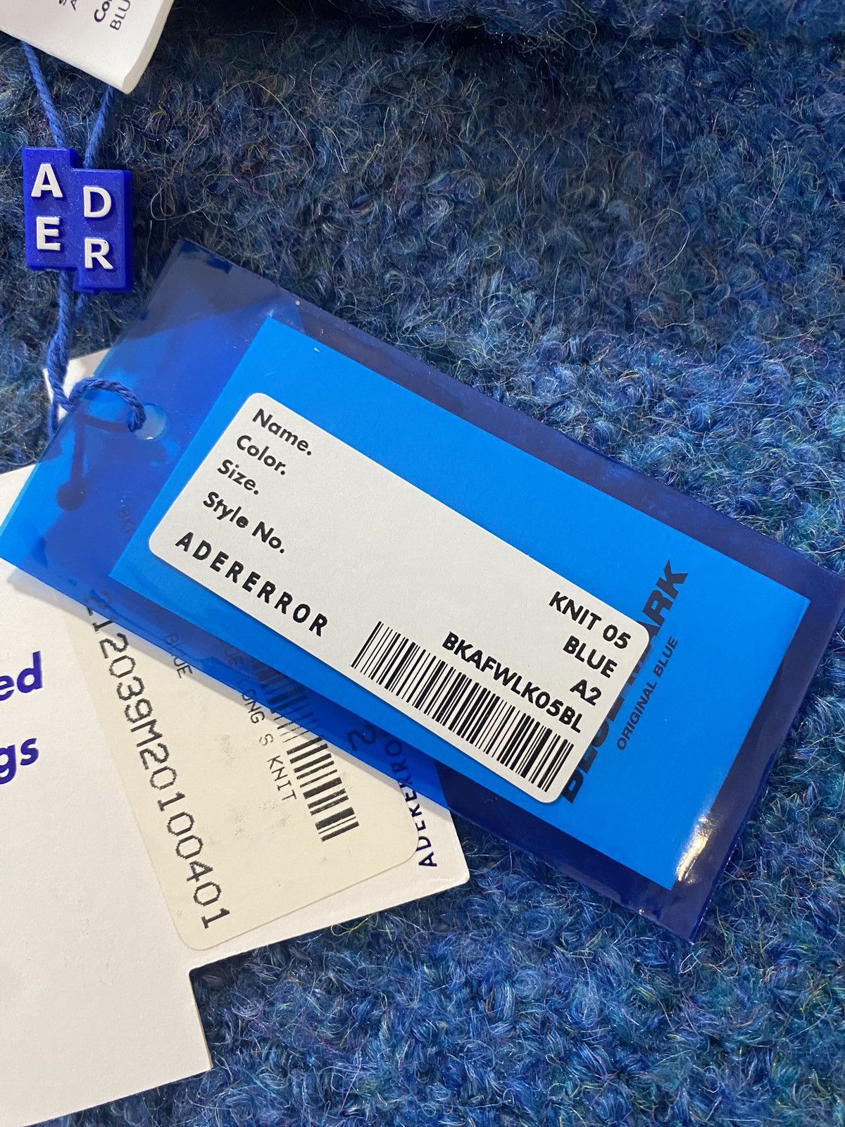 Ader Error Ader Error Canyon Knit Blue Gradient Sweater Size US M / EU 48-50 / 2 - 9 Thumbnail