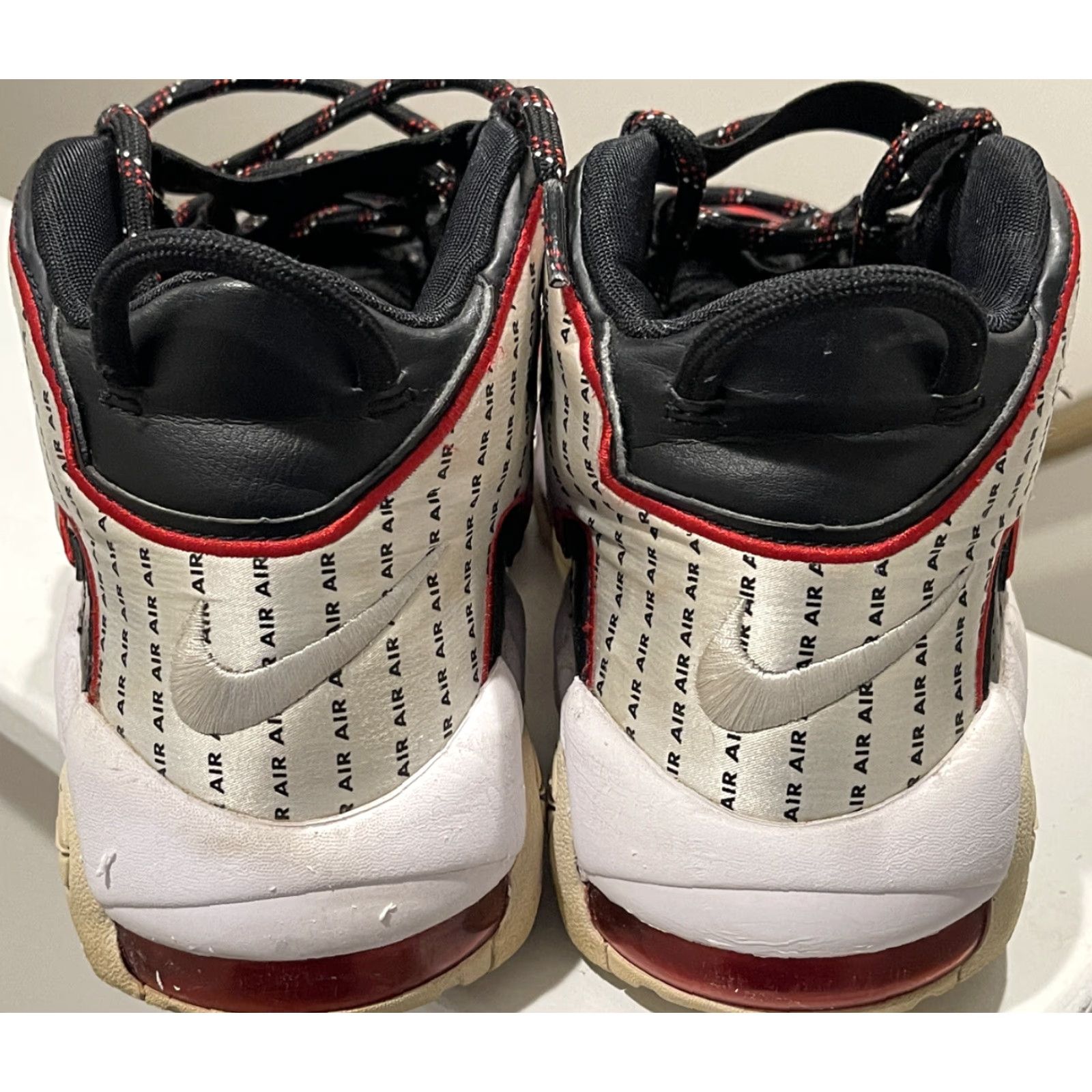 Nike Nike Air More Uptempo Pinstripe AV7947-001 Mens 8 Multicolor Sneakers 90s Nike Air More Uptempo Mens 8 Size US 8 / EU 41 - 4 Thumbnail