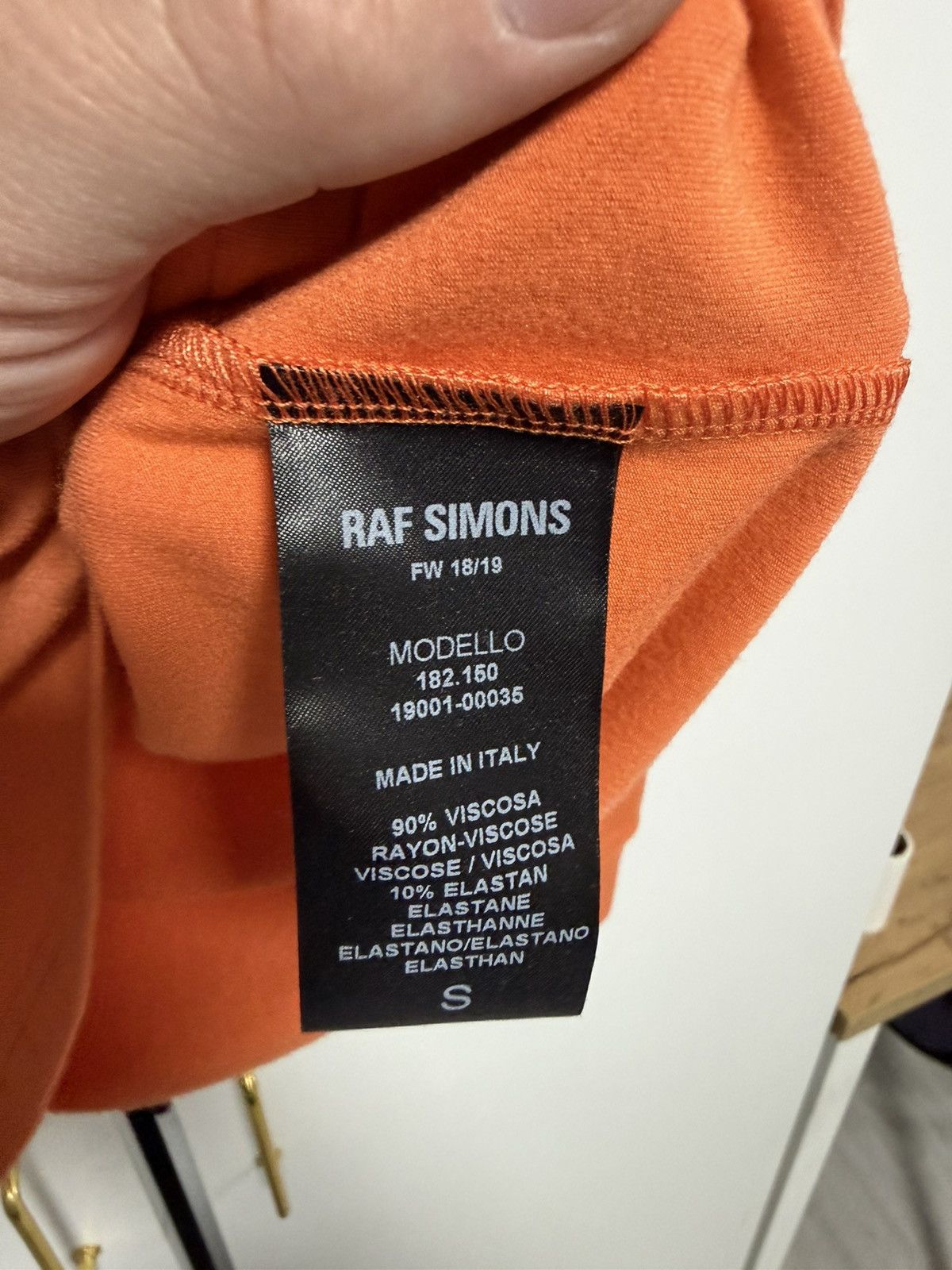 Raf Simons Raf Simons Orange Turtleneck sweater Size US S / EU 44-46 / 1 - 9 Thumbnail