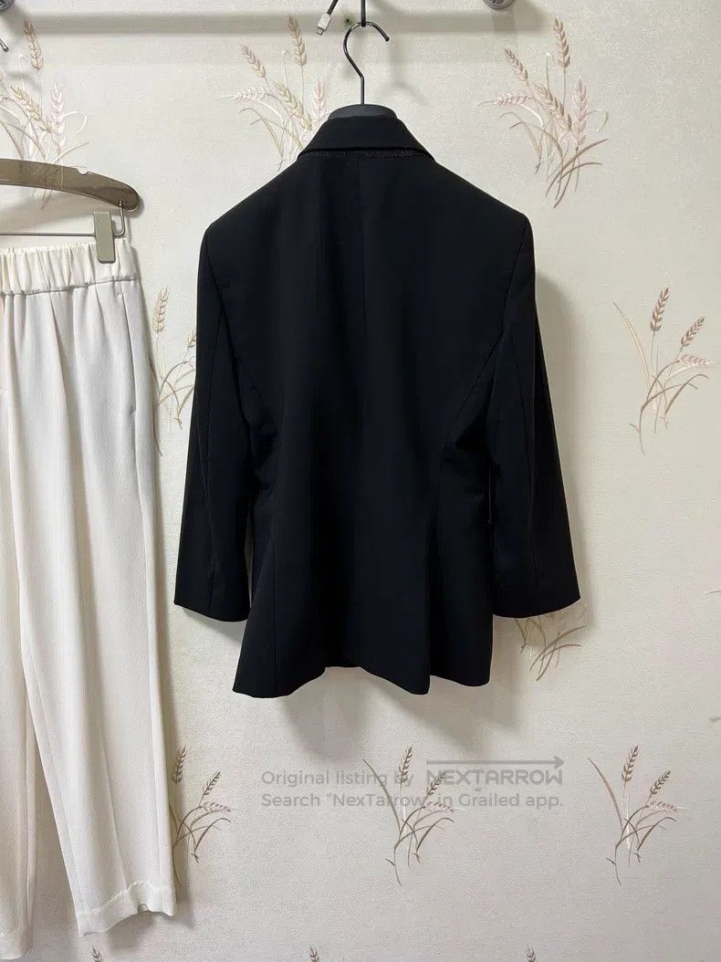 The Row The Row Black wool blazer Size S / US 4 / IT 40 - 3 Thumbnail