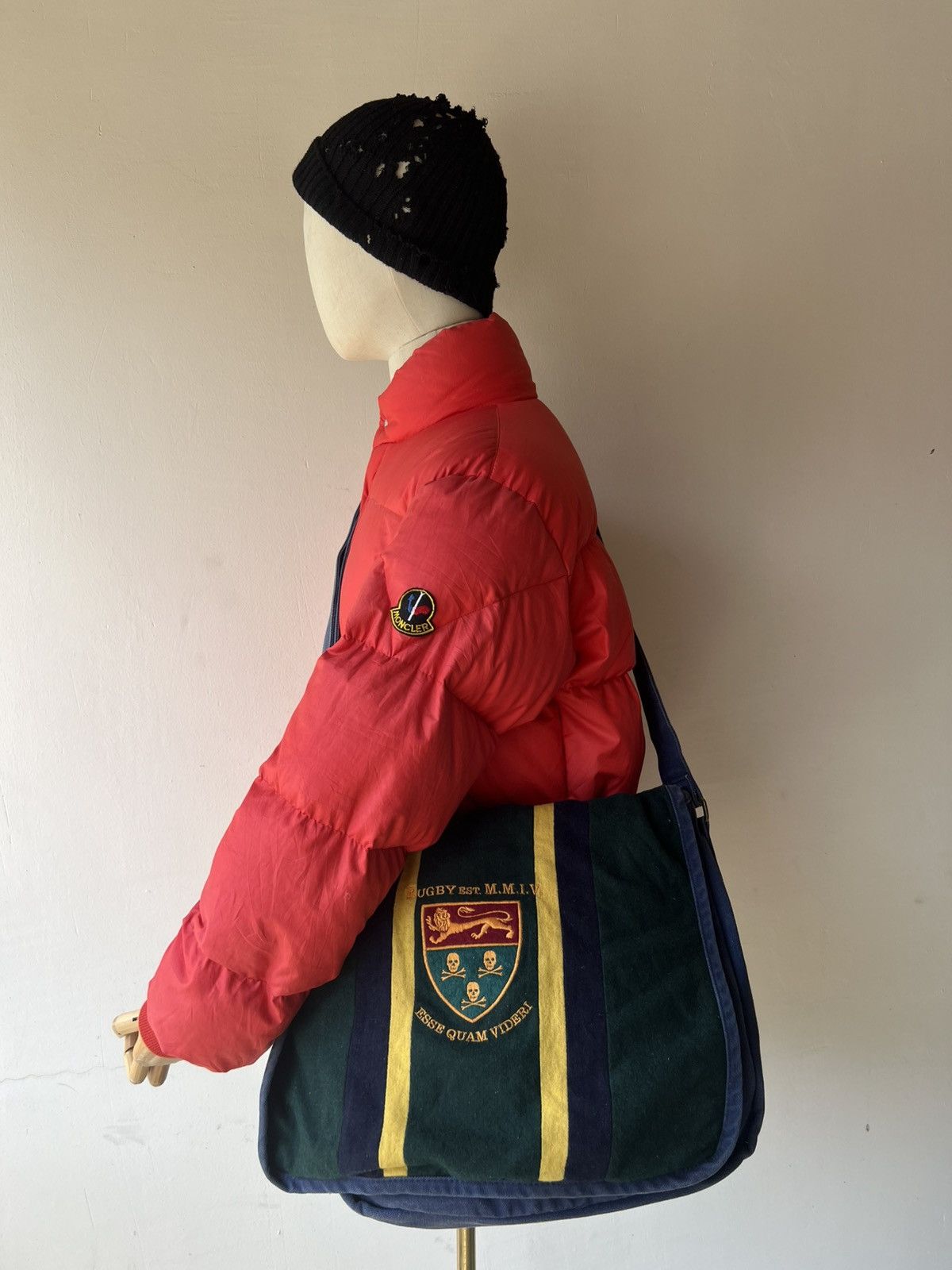 Rugby Ralph Lauren Ralph Lauren Rugby Fade Patina Duck Canvas Messenger Bag Size ONE SIZE - 4 Thumbnail