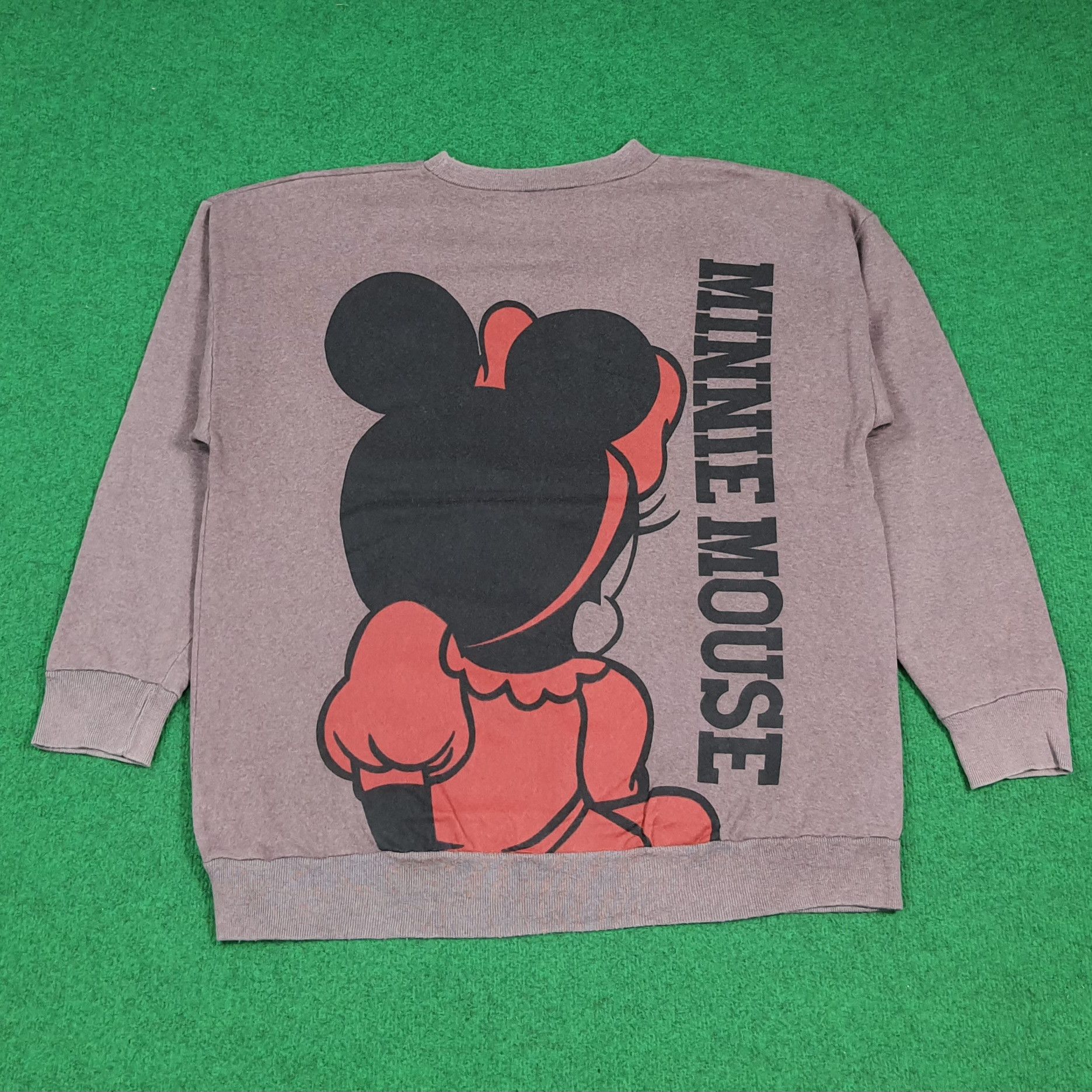 Disney Vintage Disney Minnie House Mirror Print Sweatshirt C283N6 Size US L / EU 52-54 / 3 - 3 Thumbnail